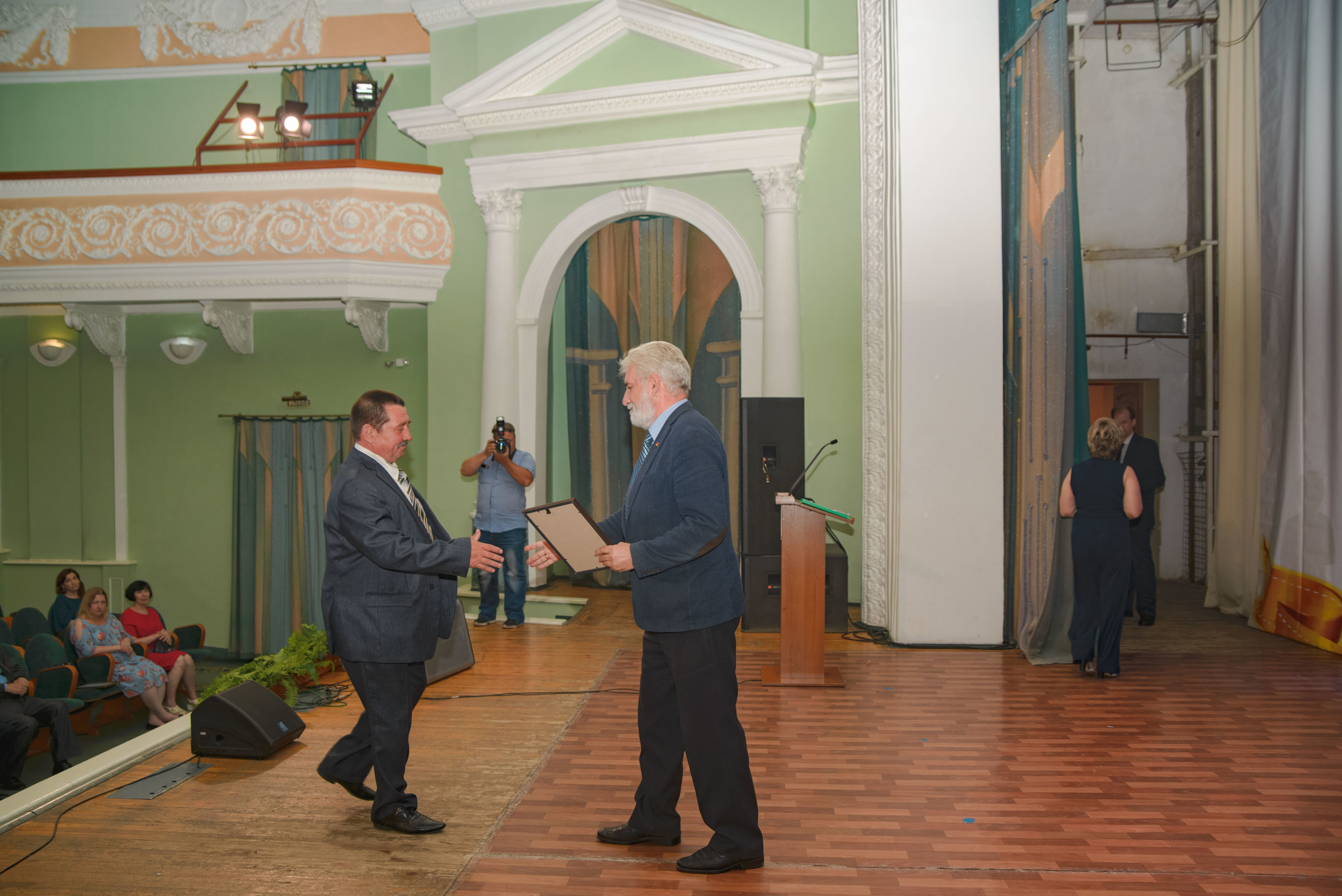 Репортаж к юбилею института