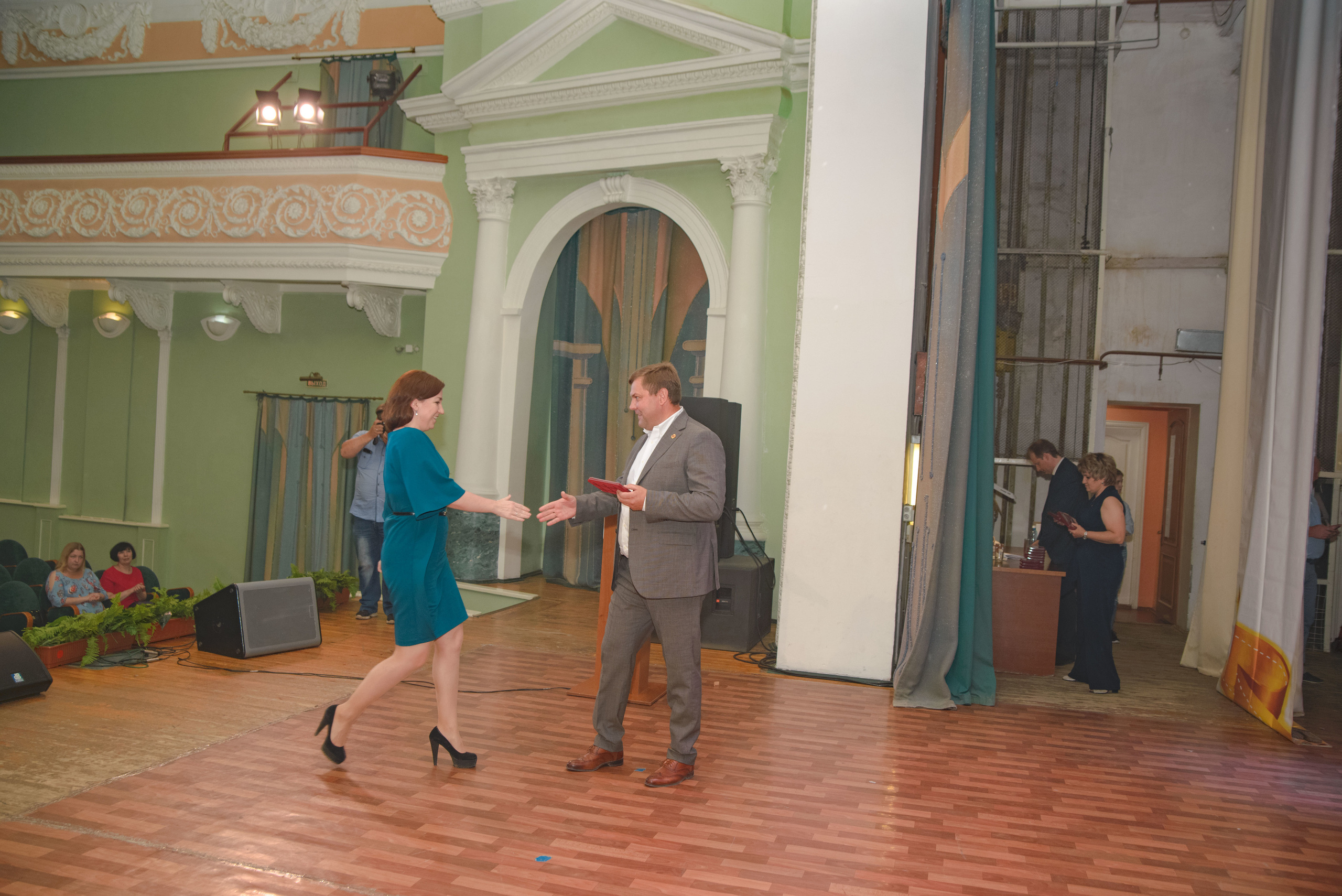 Репортаж к юбилею института