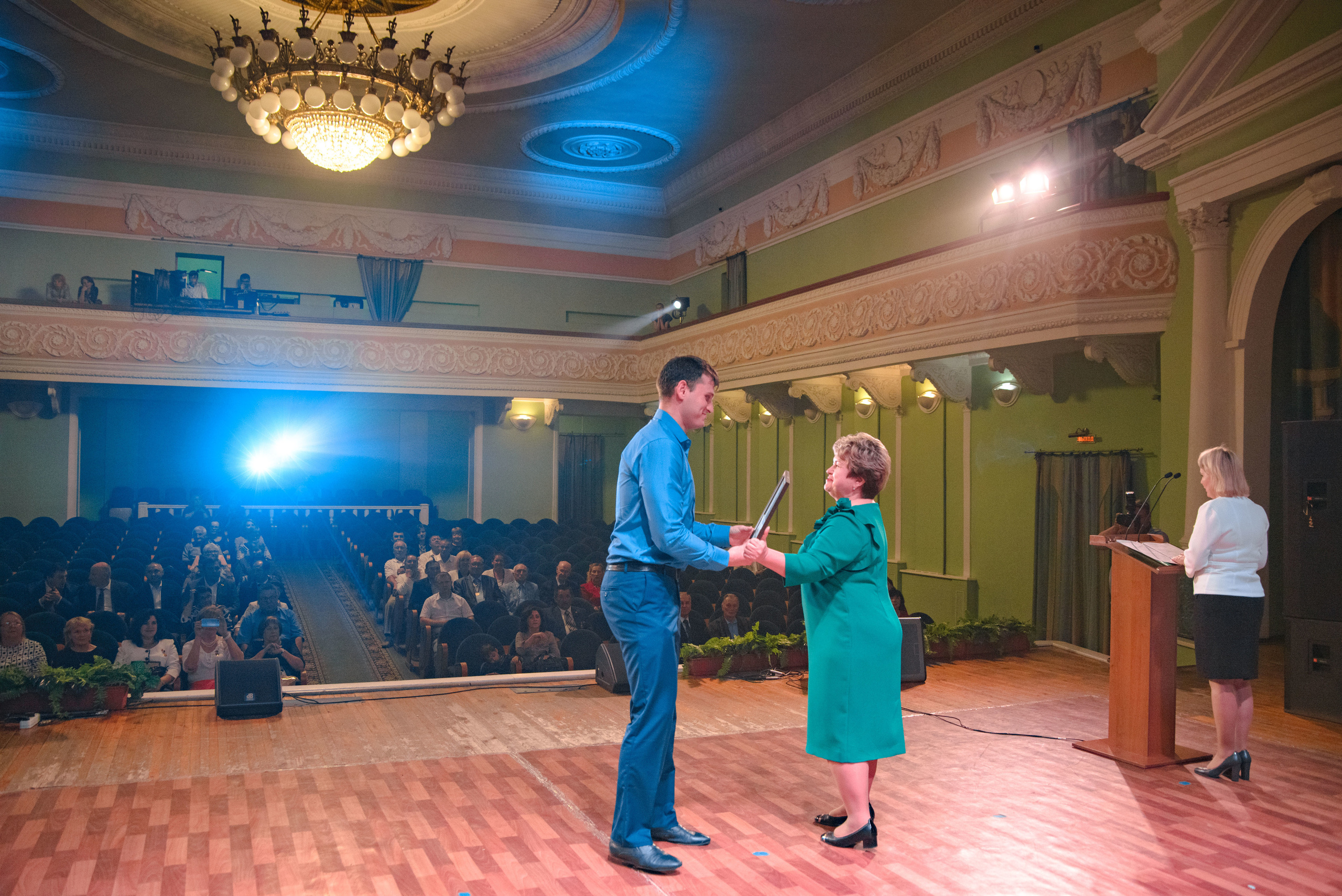 Репортаж к юбилею института