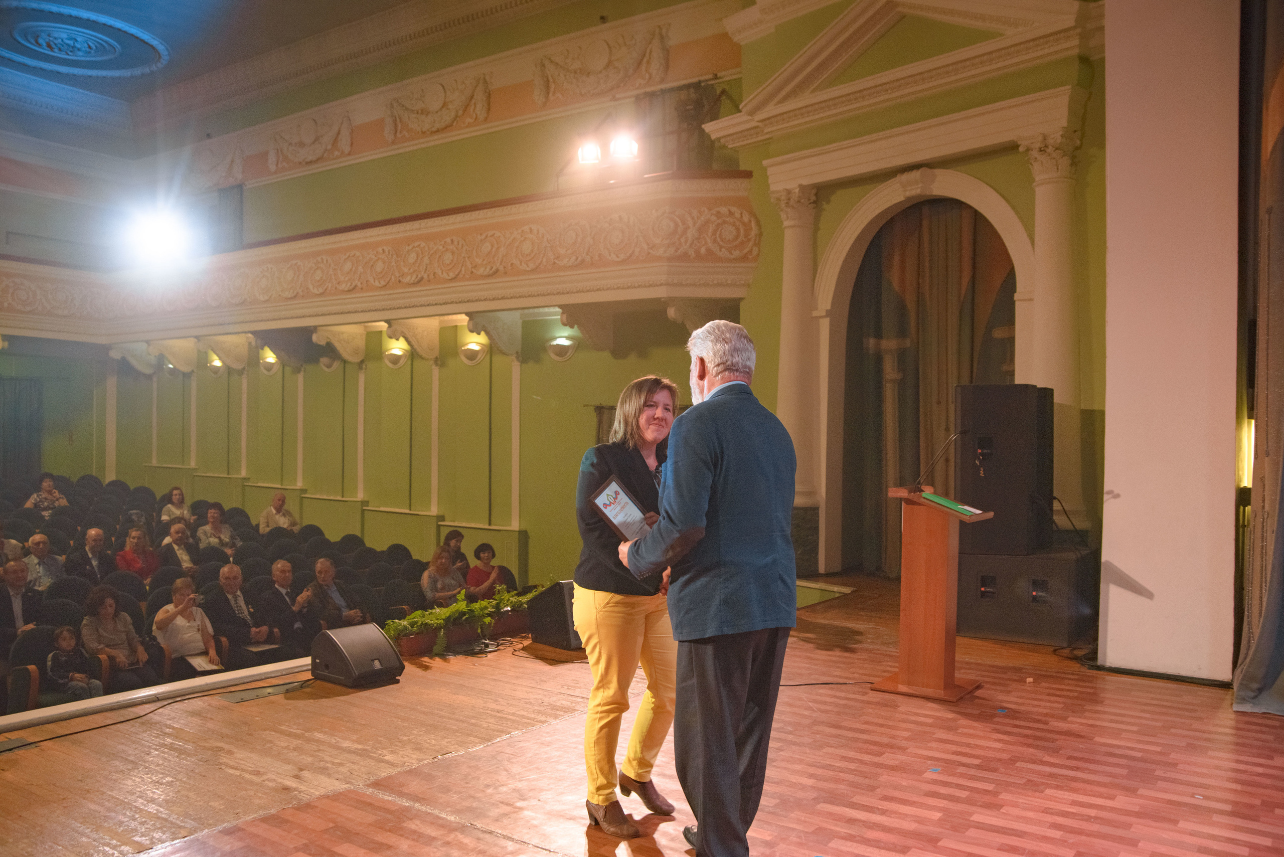 Репортаж к юбилею института