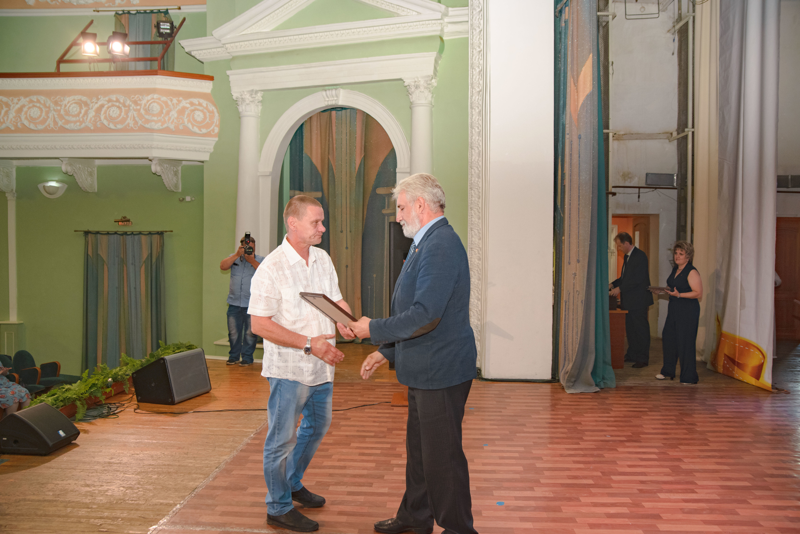 Репортаж к юбилею института