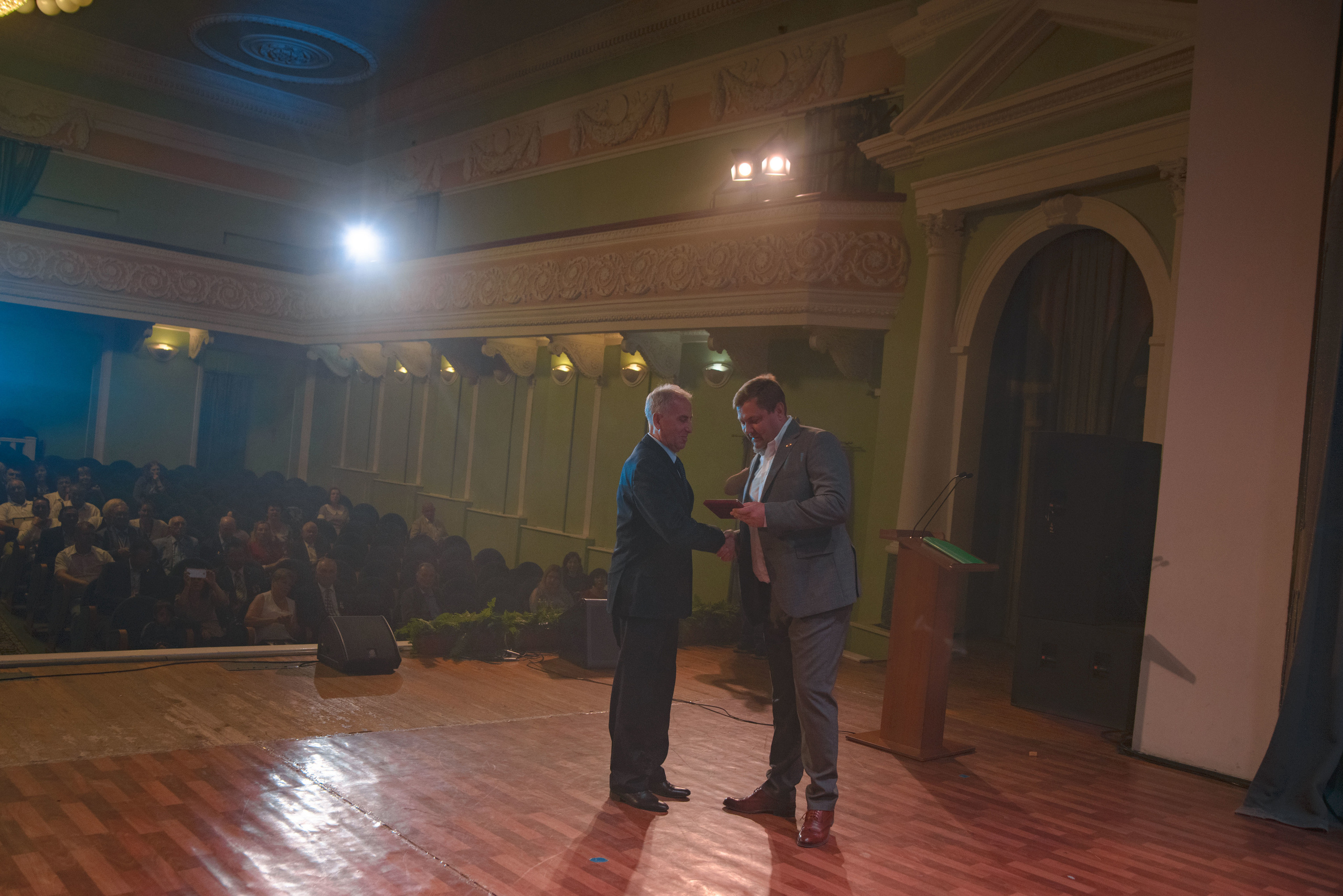 Репортаж к юбилею института