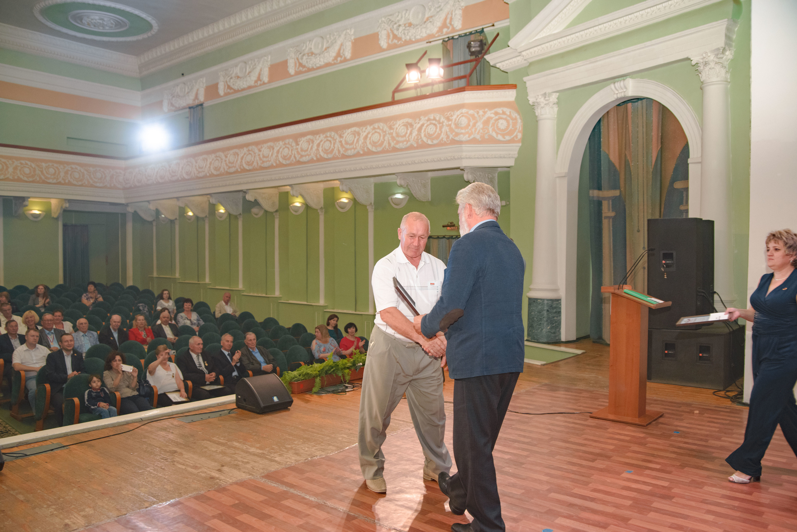 Репортаж к юбилею института