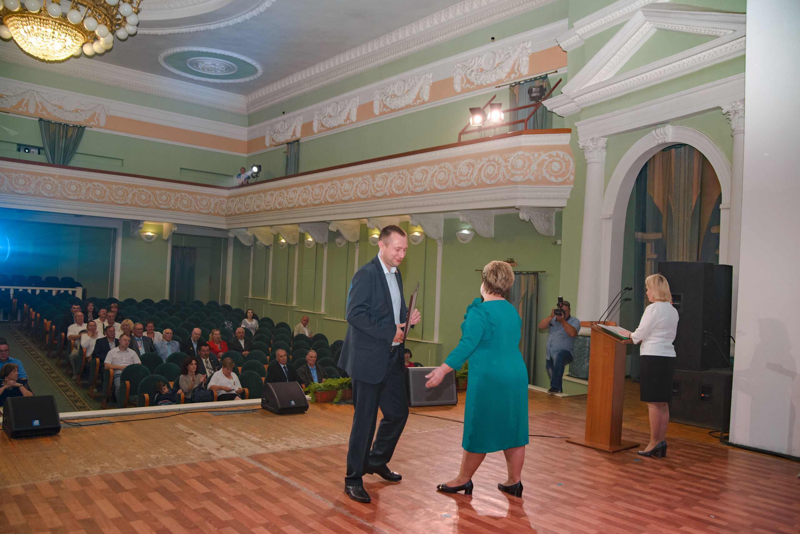 Репортаж к юбилею института