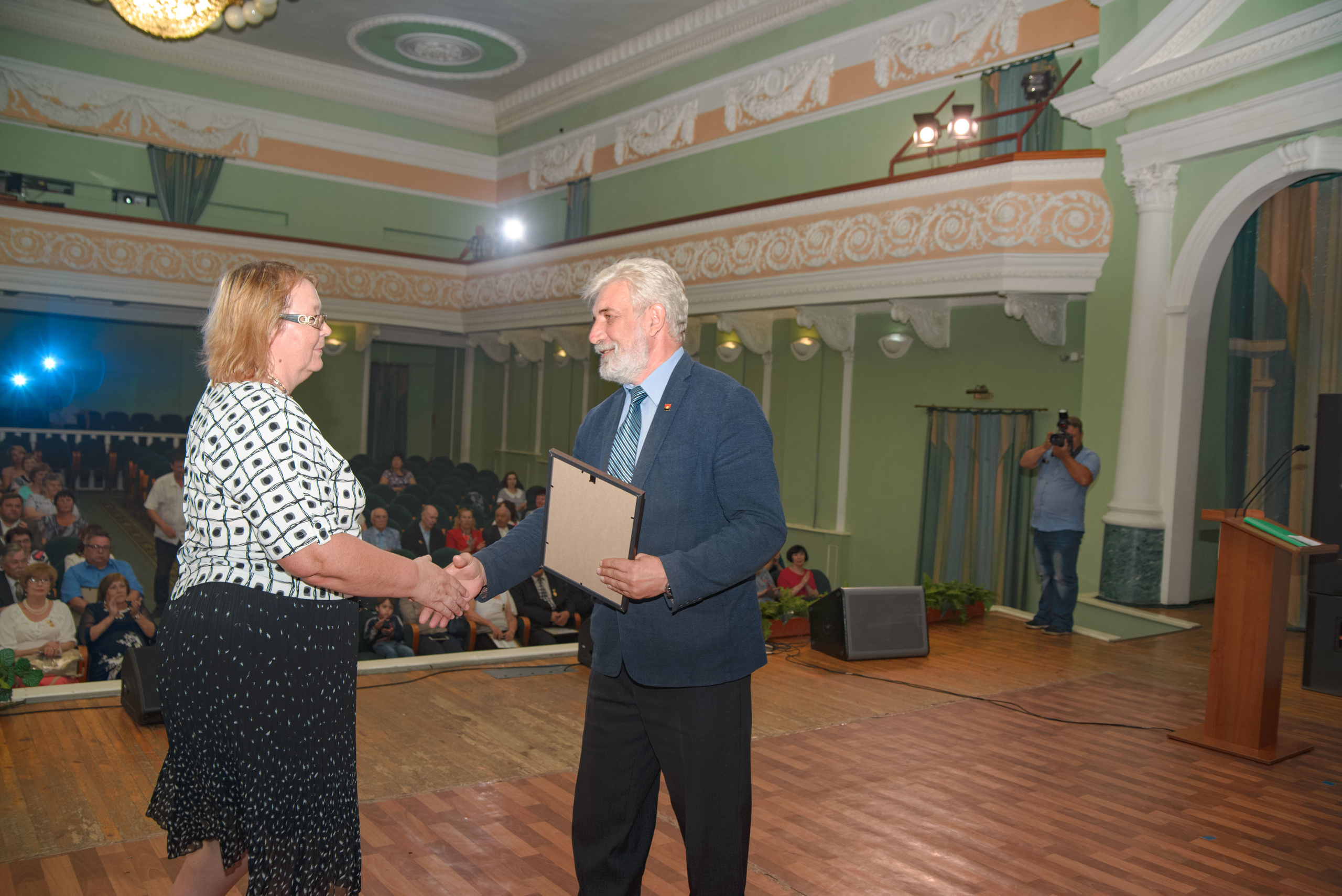 Репортаж к юбилею института