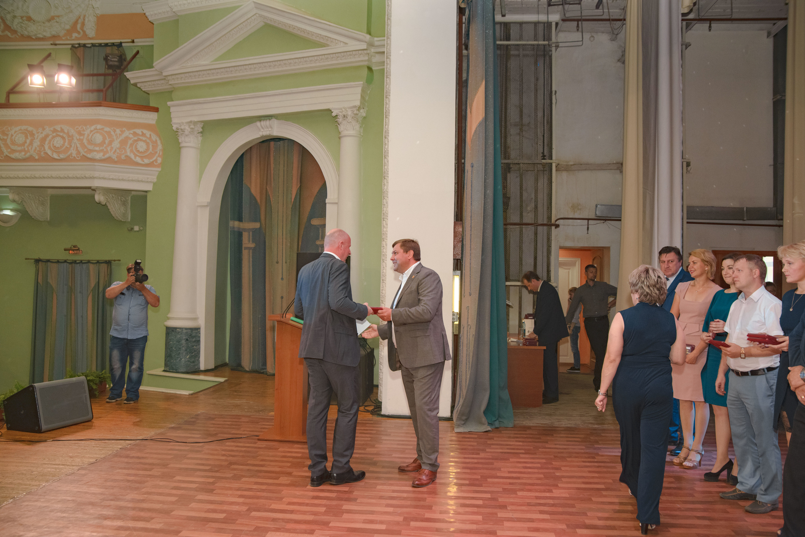 Репортаж к юбилею института