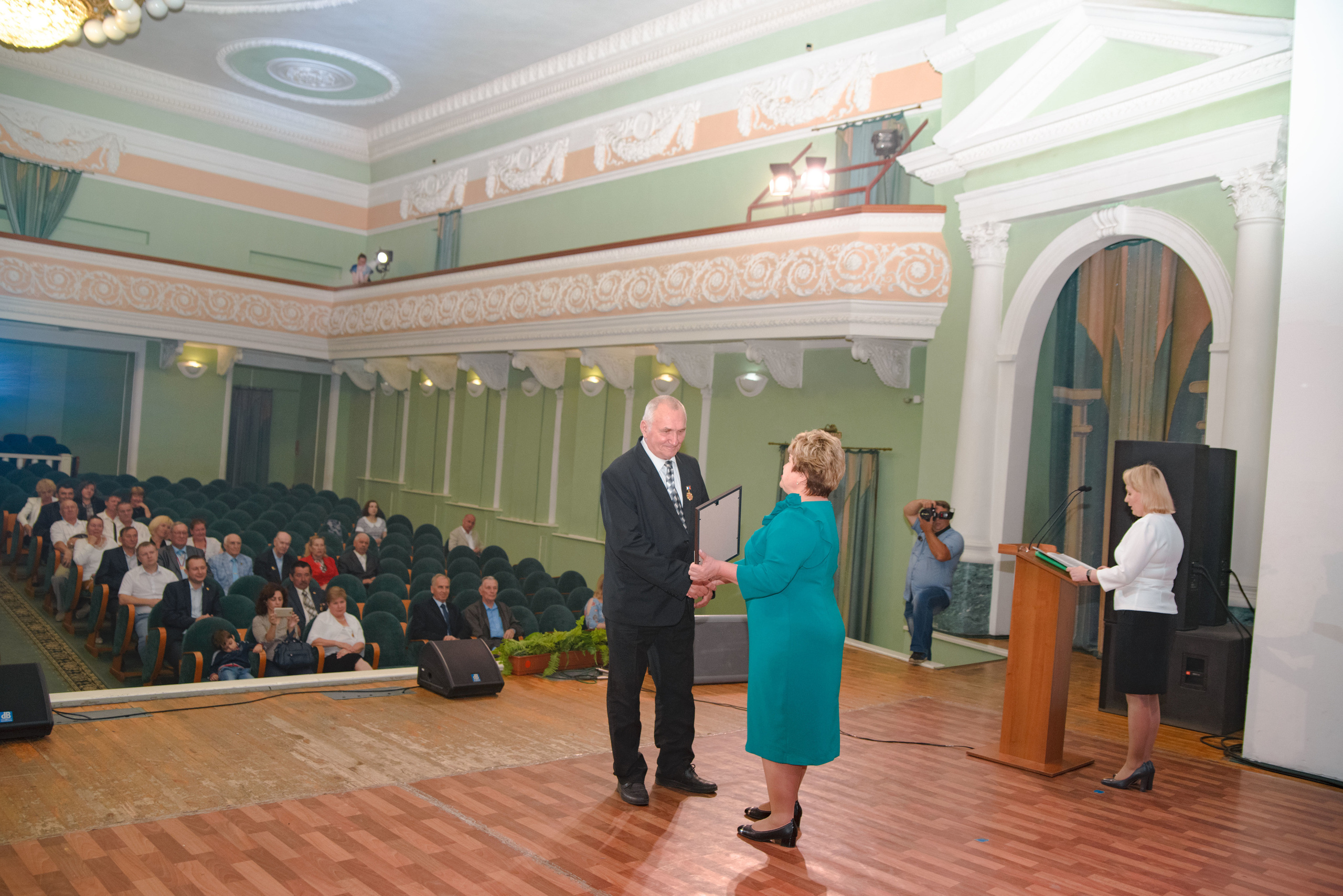 Репортаж к юбилею института