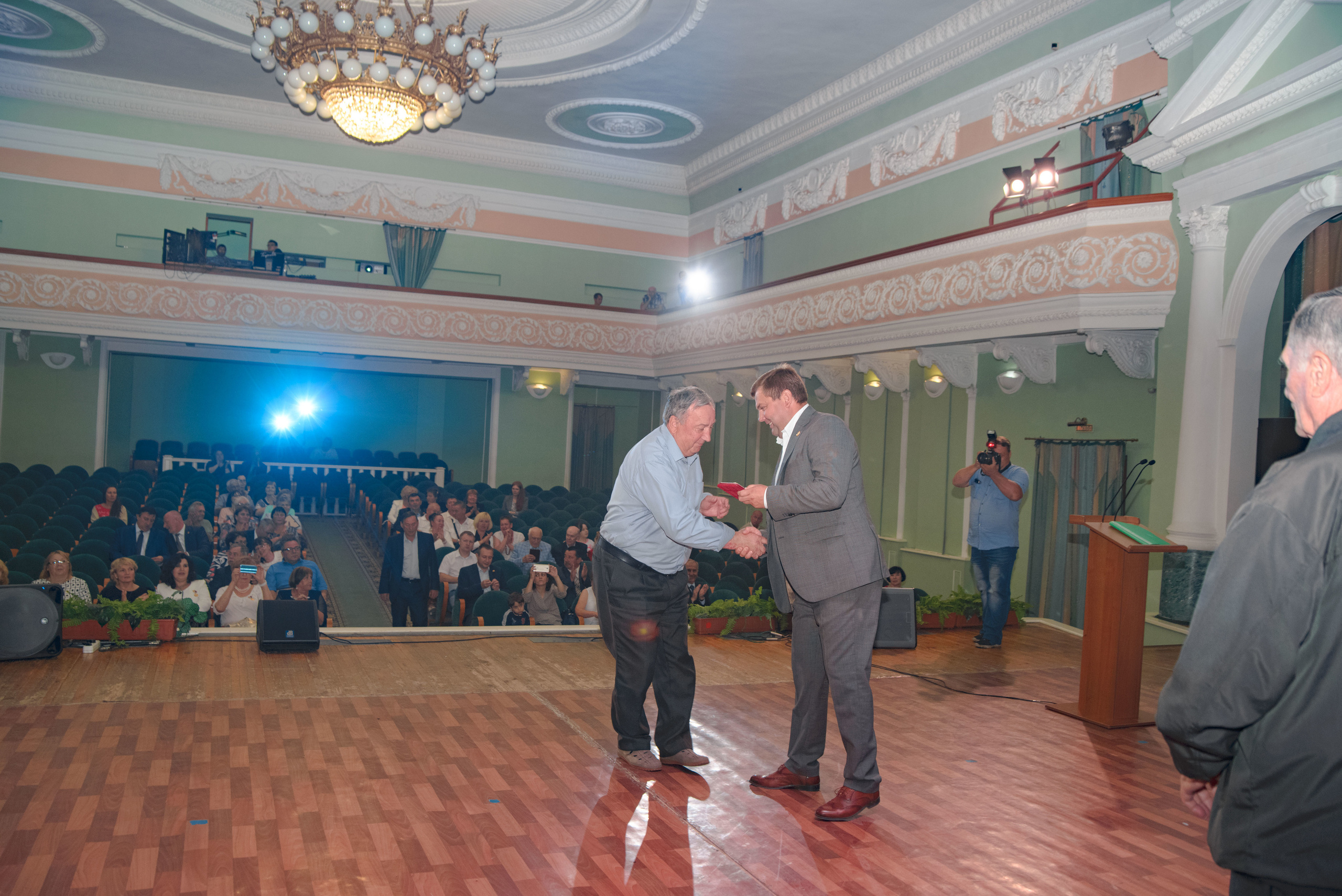 Репортаж к юбилею института