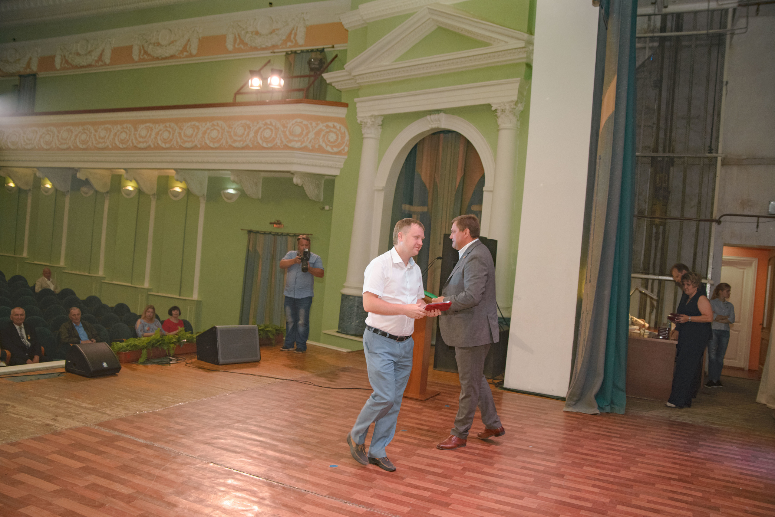 Репортаж к юбилею института