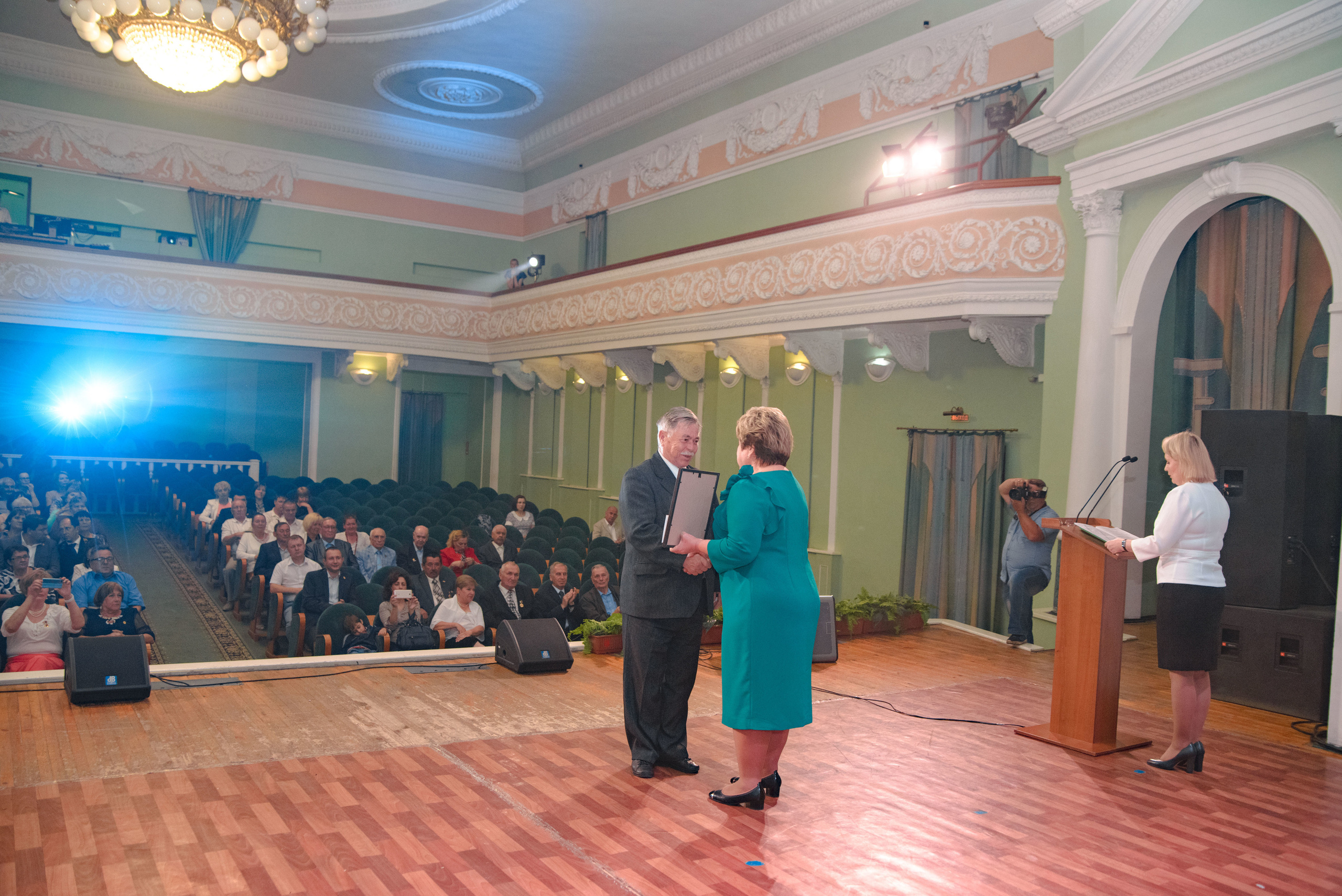 Репортаж к юбилею института