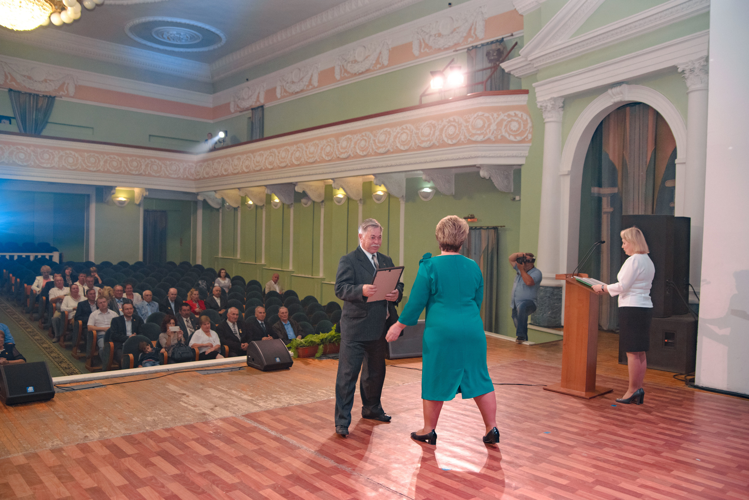 Репортаж к юбилею института