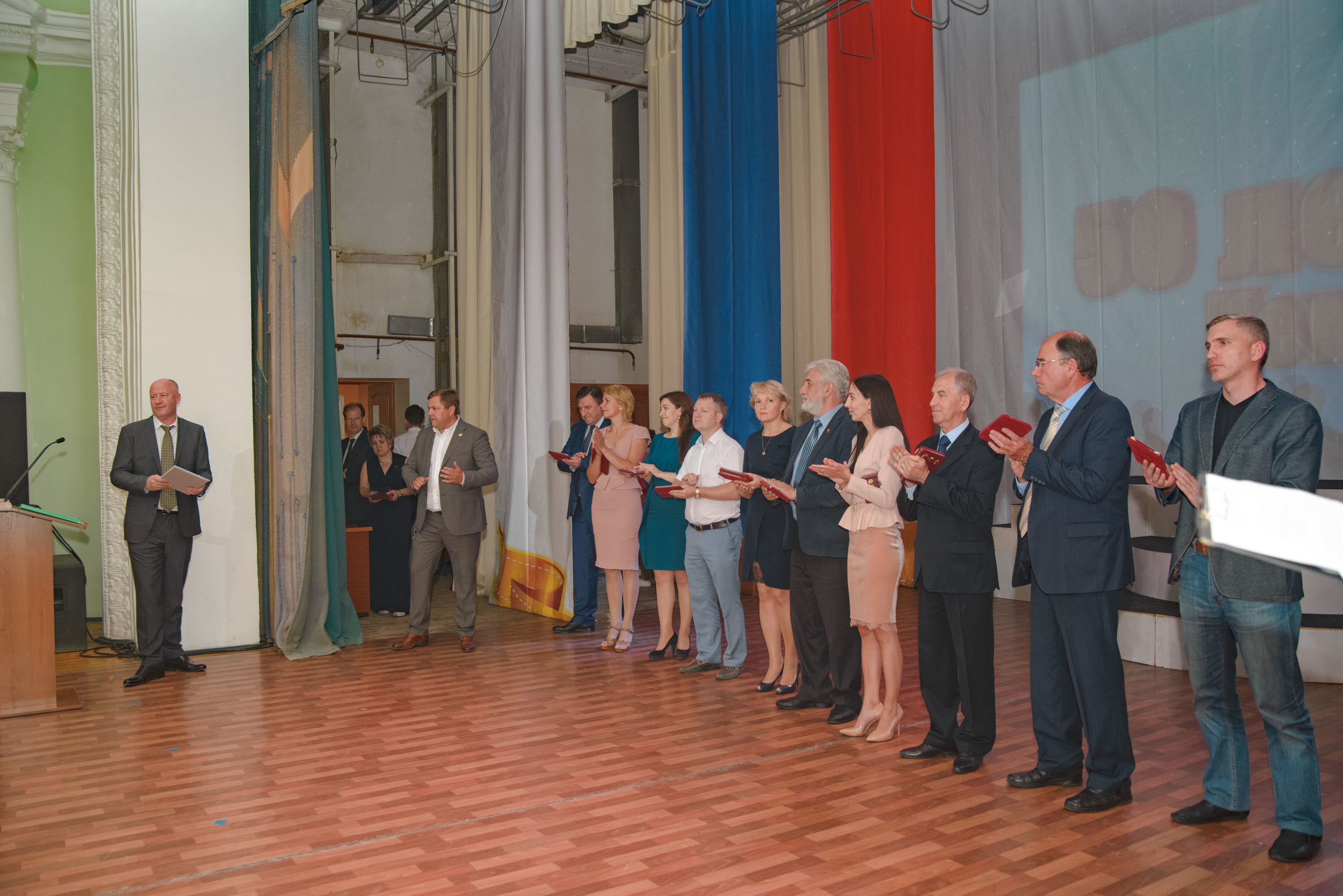 Репортаж к юбилею института