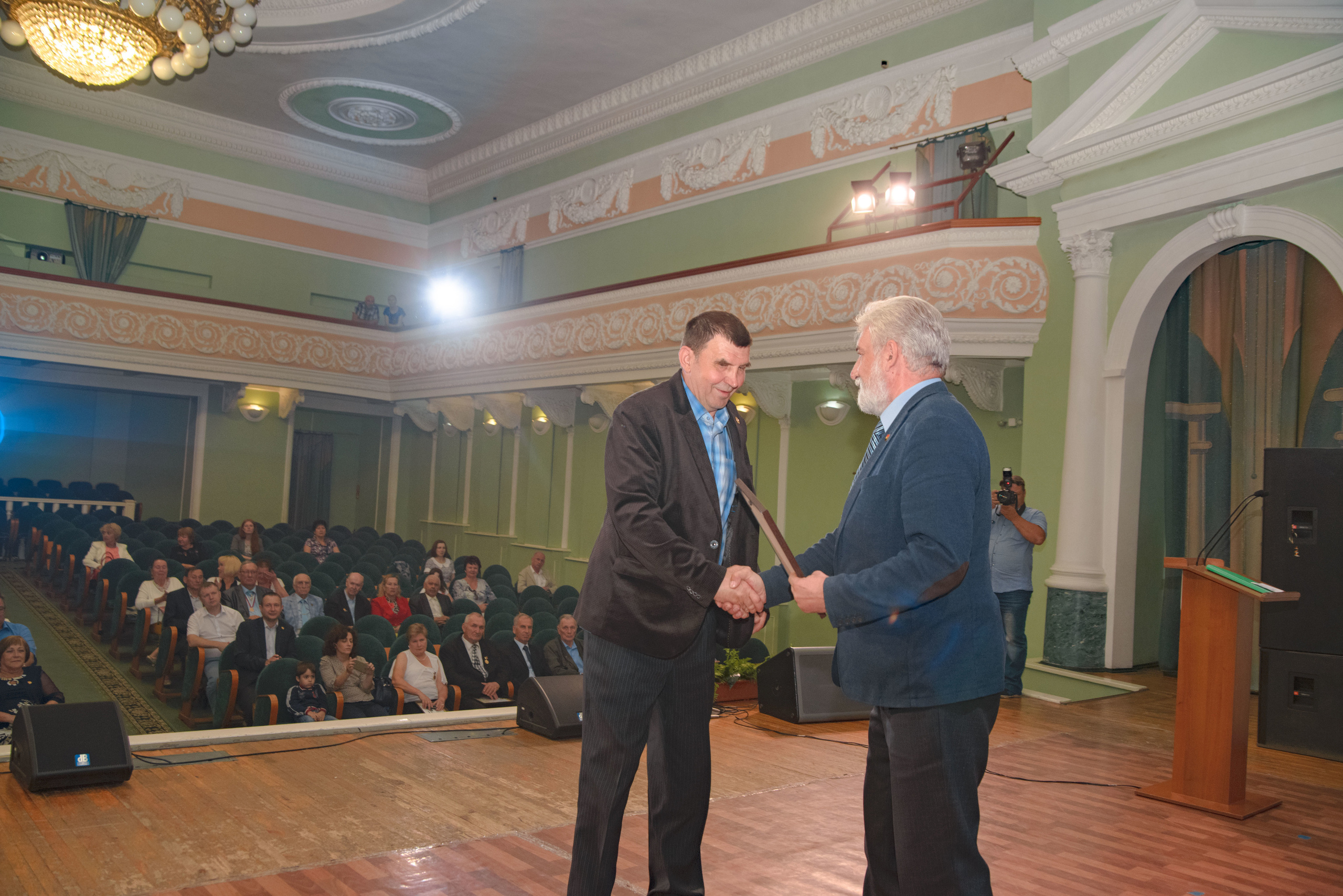 Репортаж к юбилею института