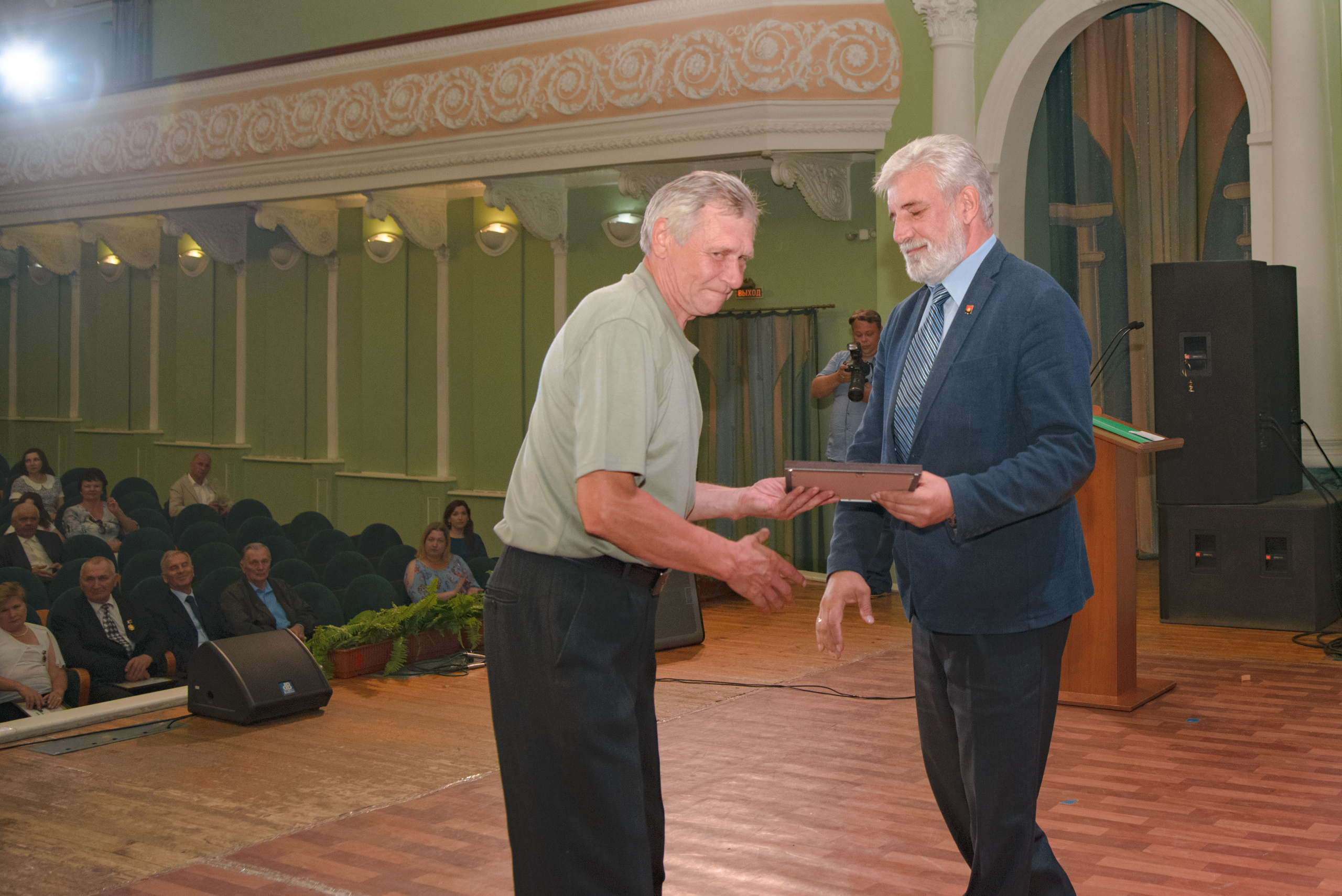 Репортаж к юбилею института