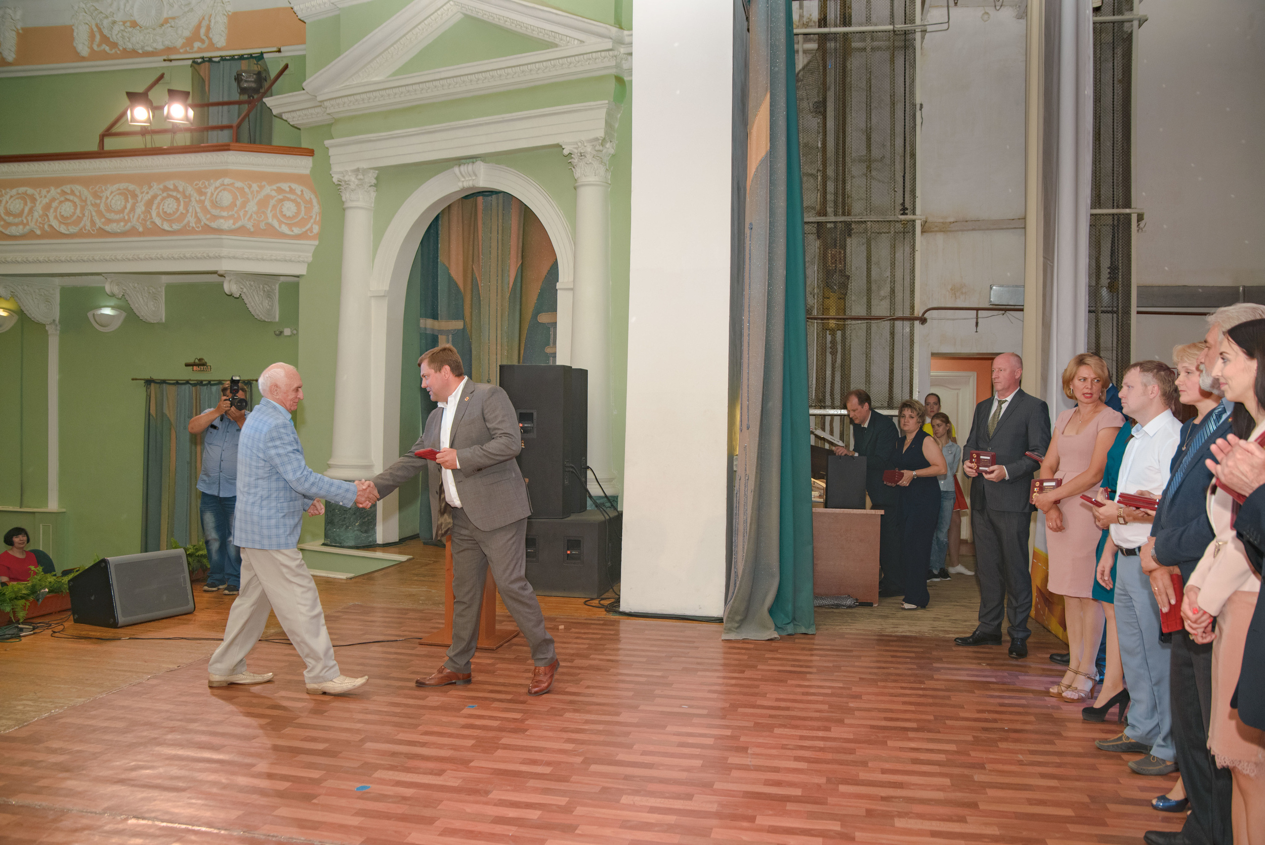 Репортаж к юбилею института