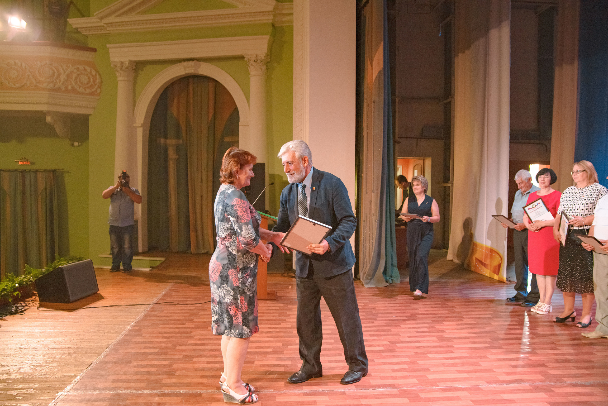 Репортаж к юбилею института