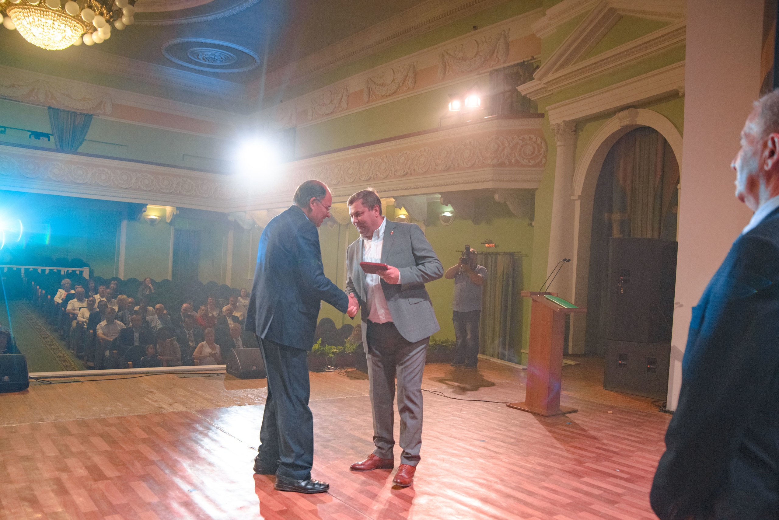 Репортаж к юбилею института