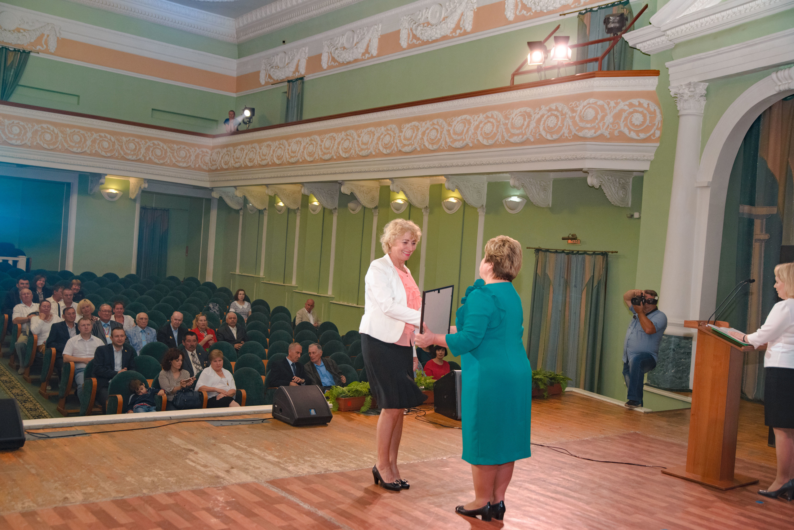 Репортаж к юбилею института