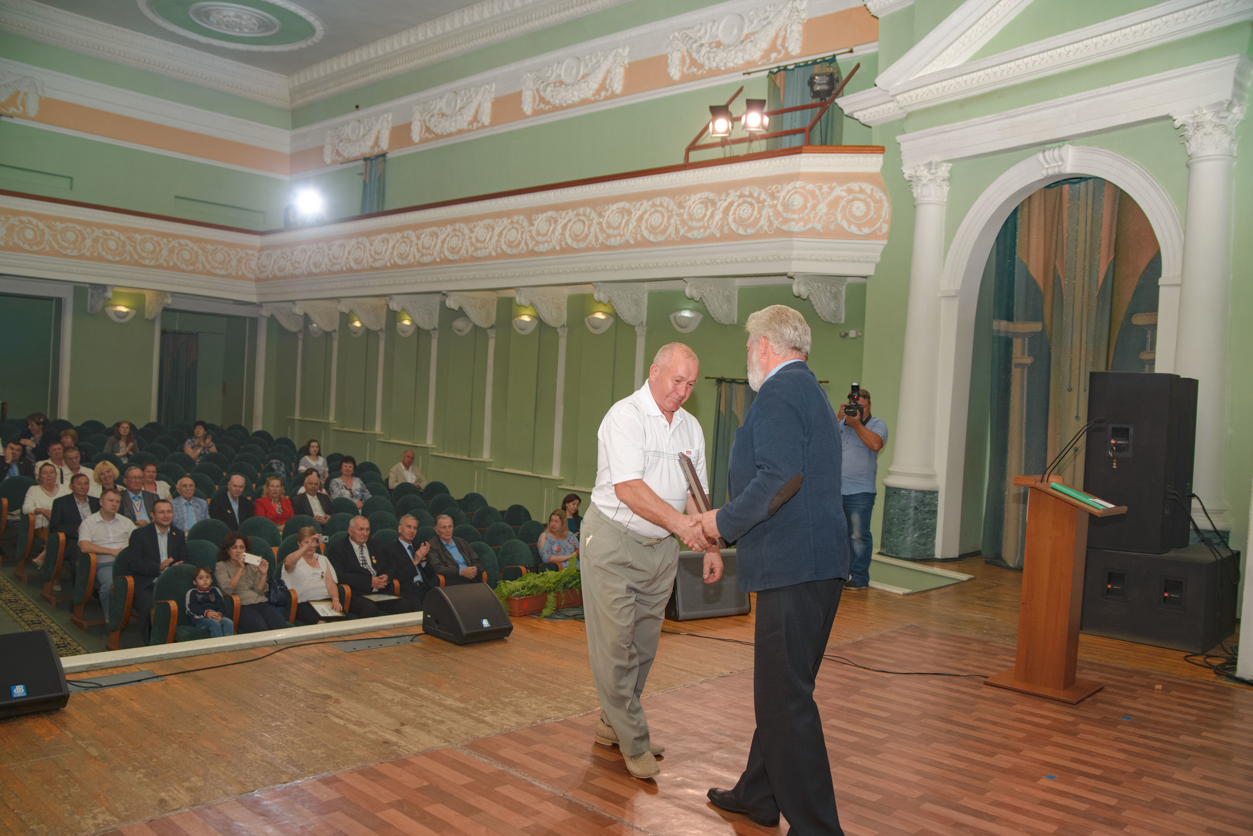 Репортаж к юбилею института