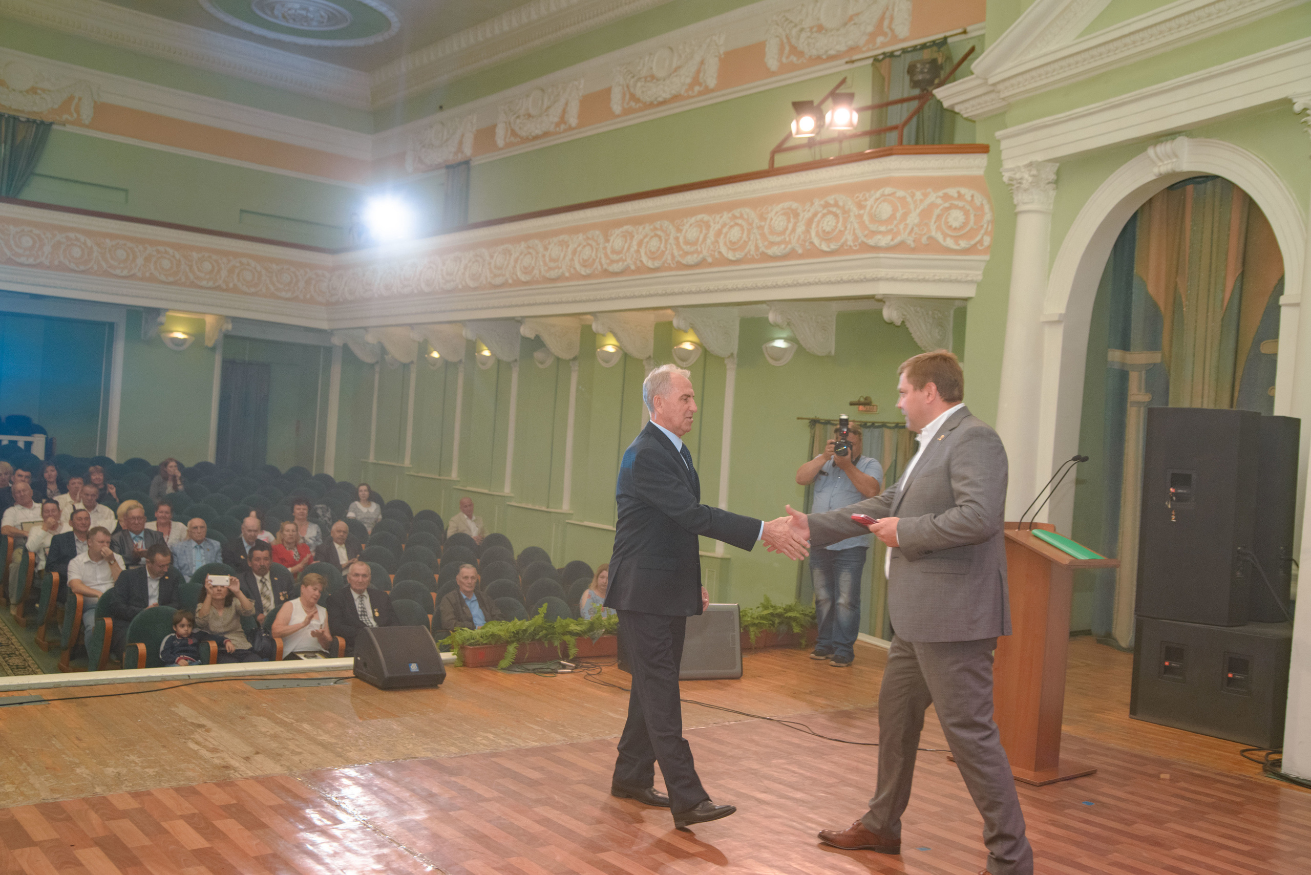 Репортаж к юбилею института