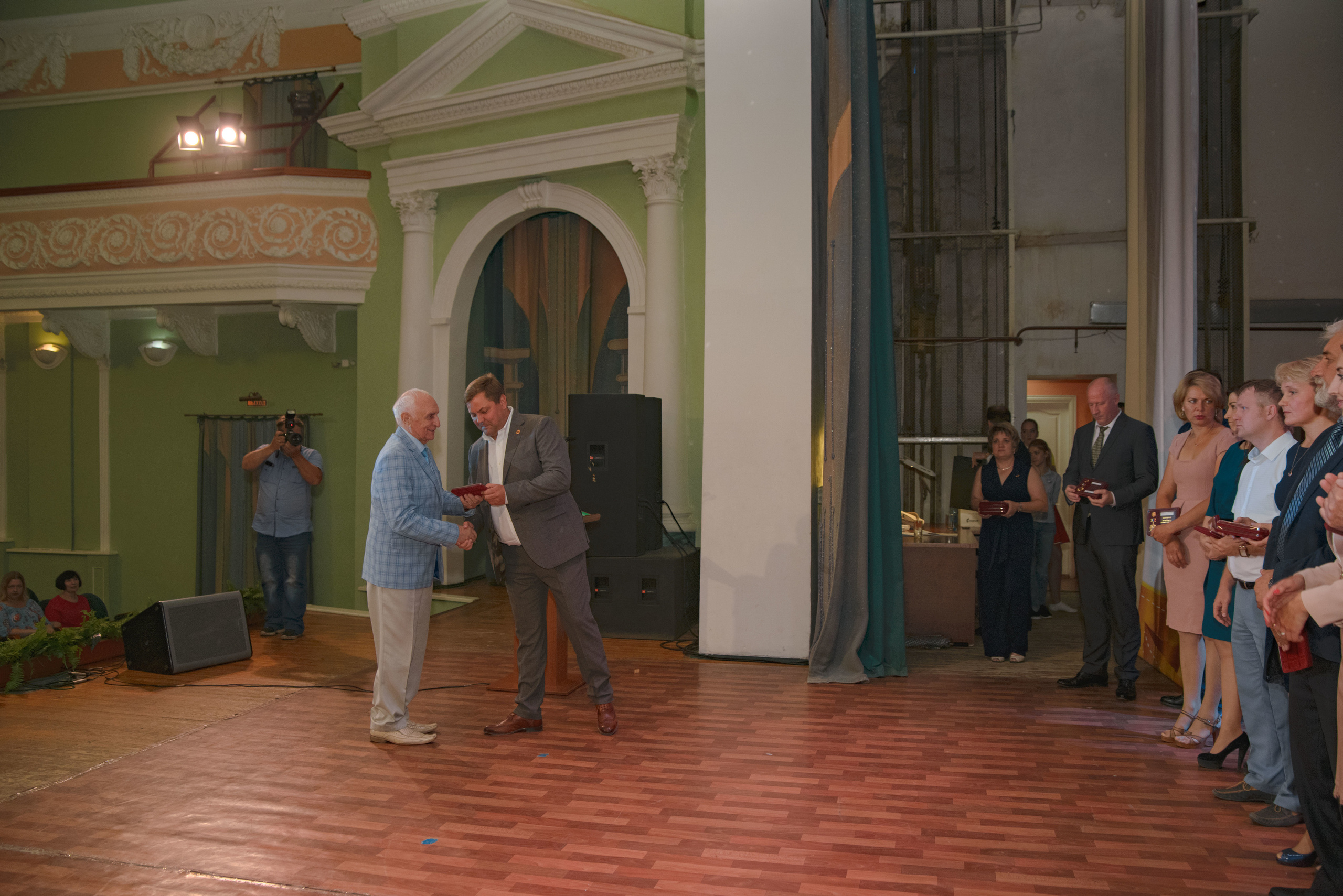 Репортаж к юбилею института