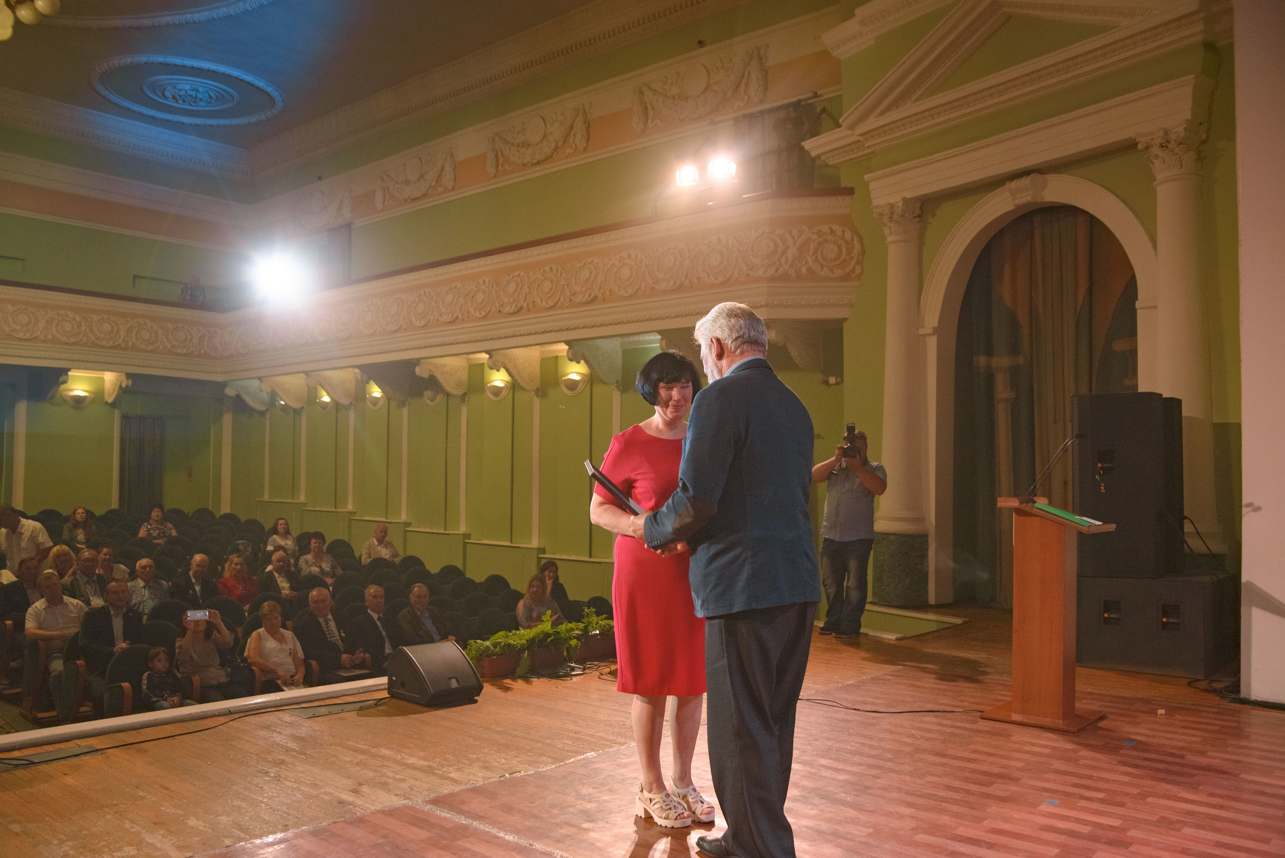 Репортаж к юбилею института