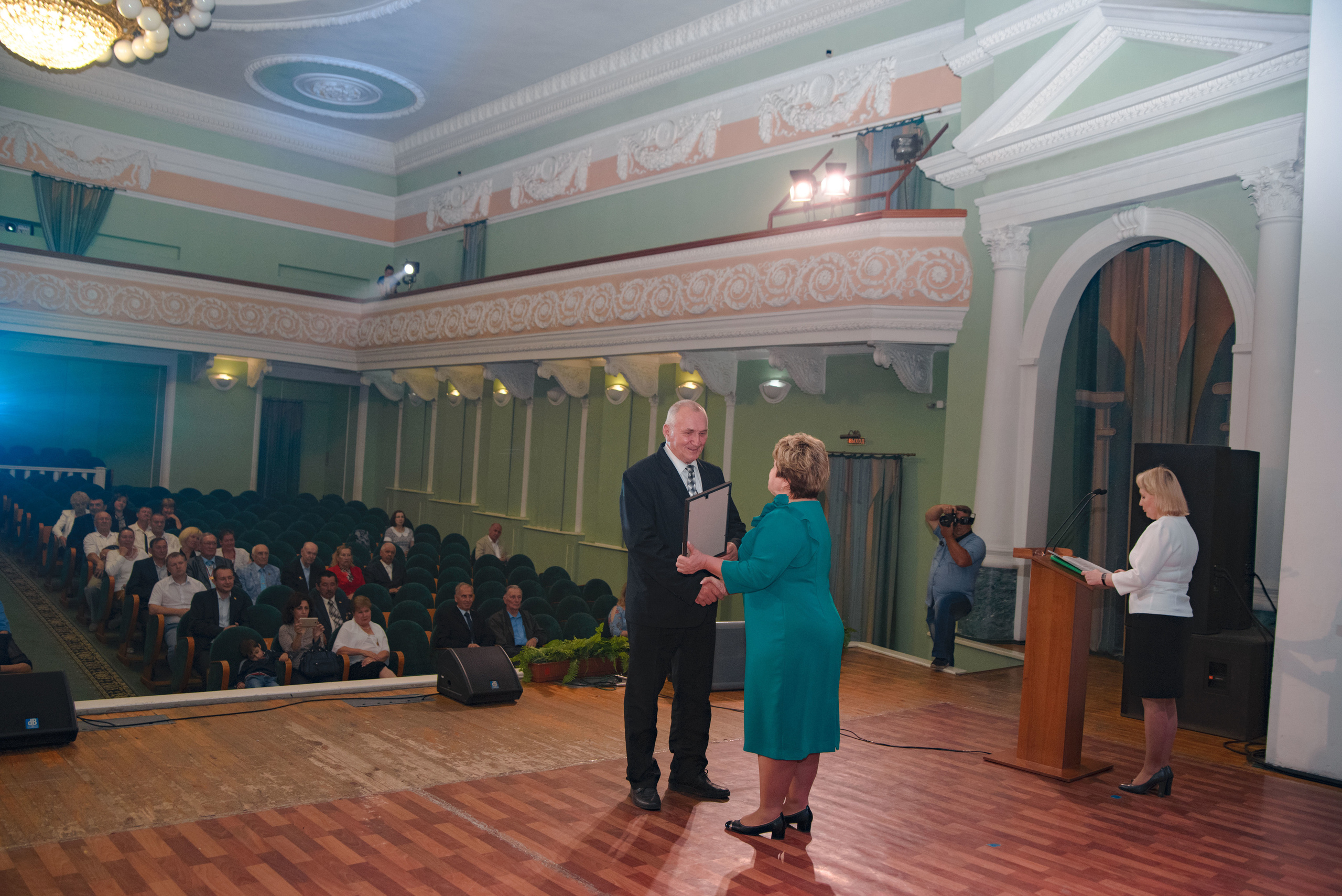 Репортаж к юбилею института