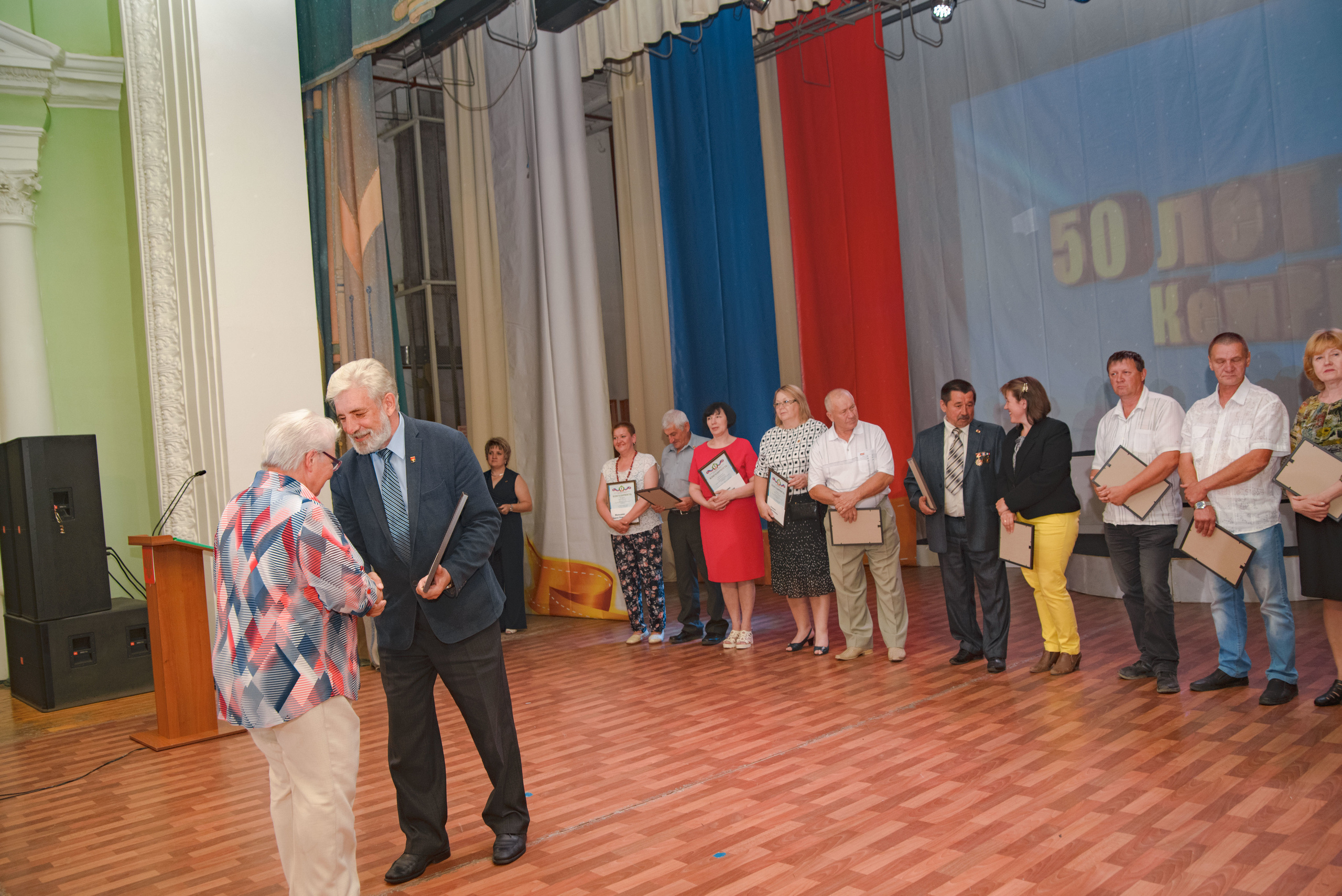 Репортаж к юбилею института