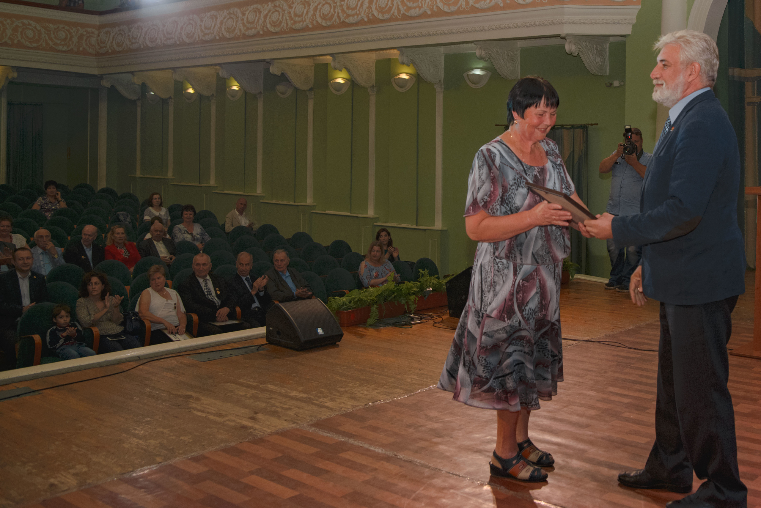 Репортаж к юбилею института