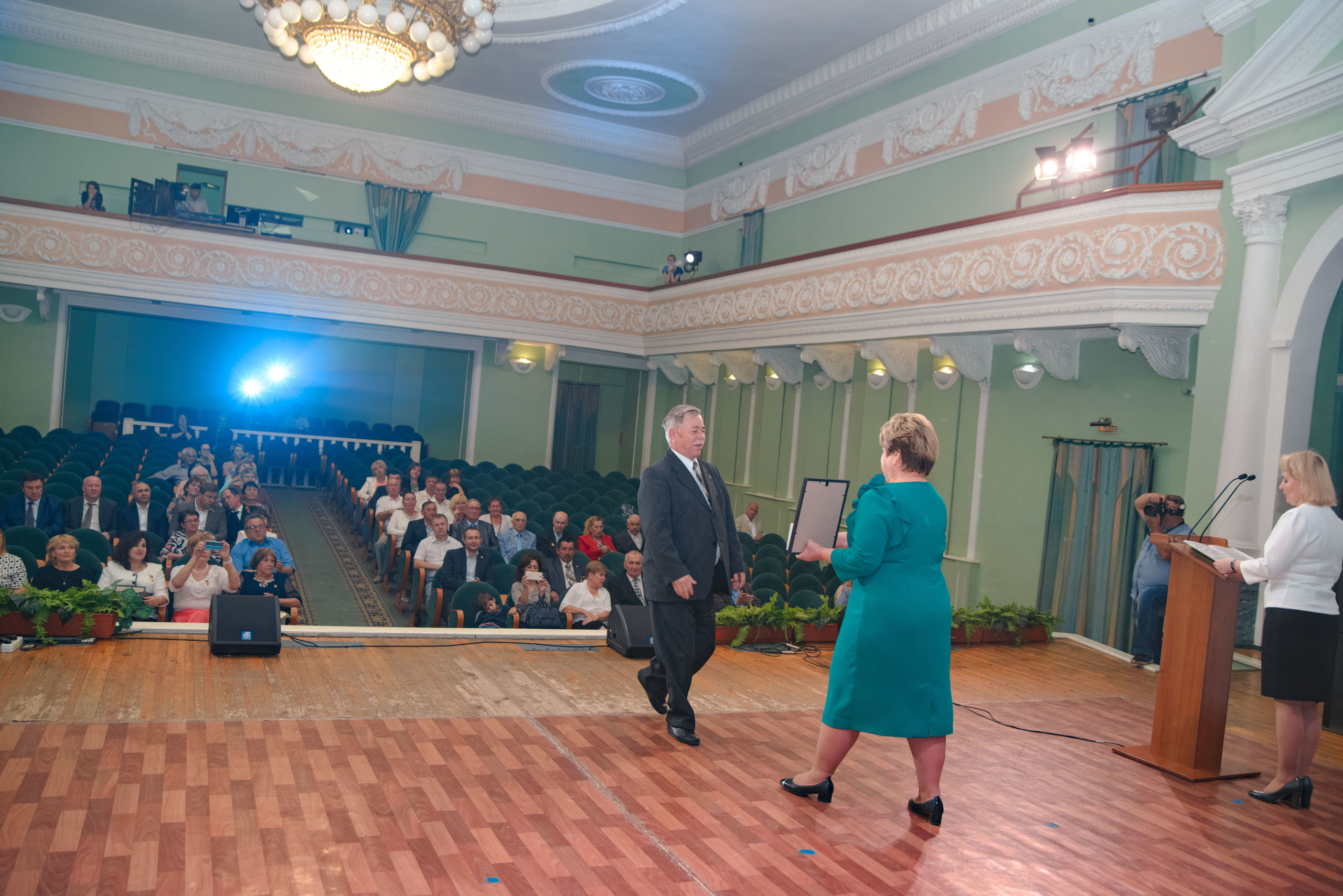 Репортаж к юбилею института