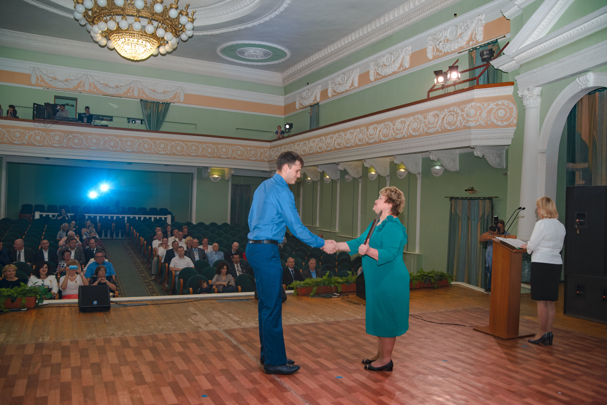 Репортаж к юбилею института