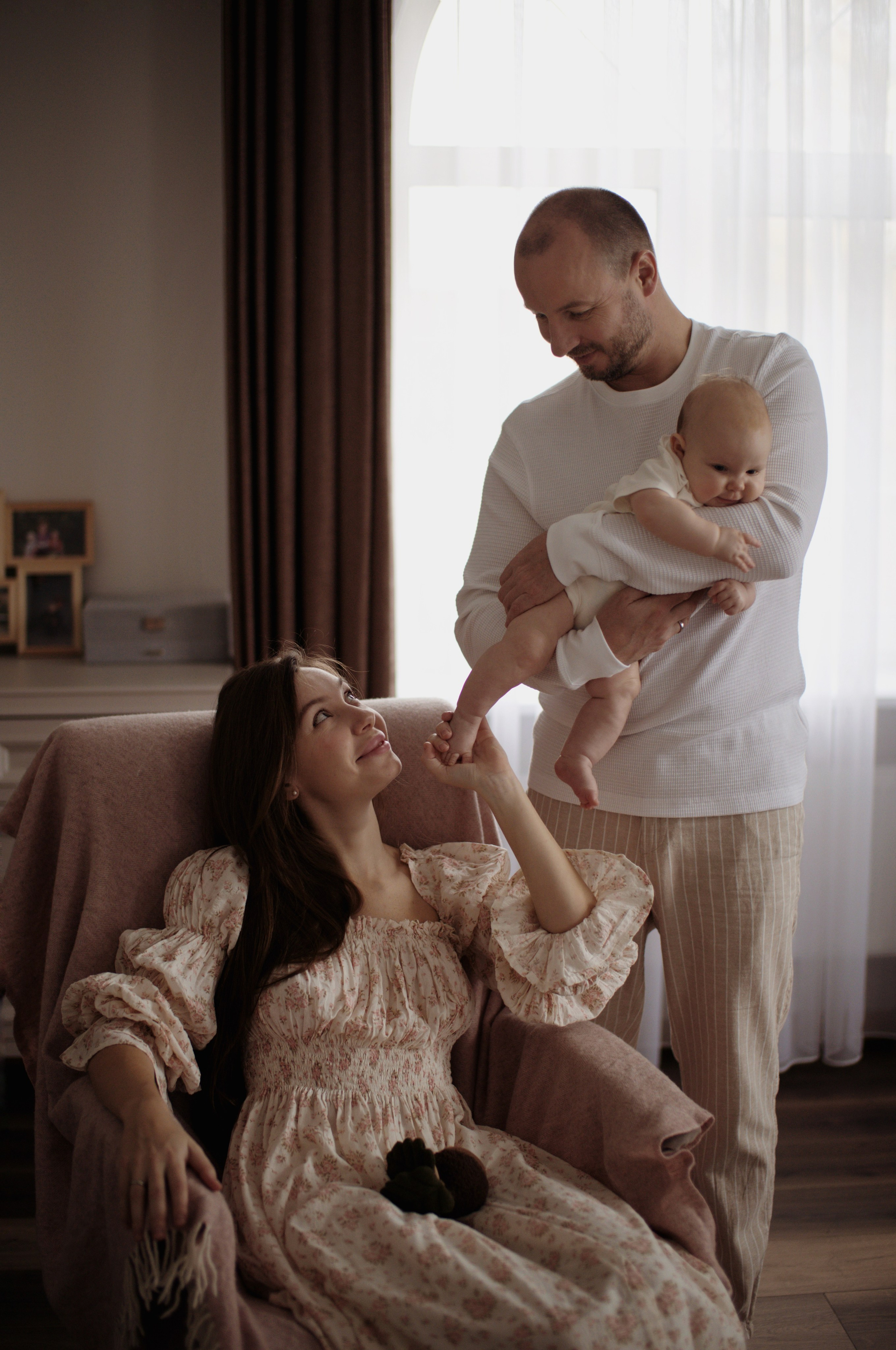 Василисе 3 месяца! 💫. Семейный фотограф в Санк-Петербурге Юлия Поволоцкая
