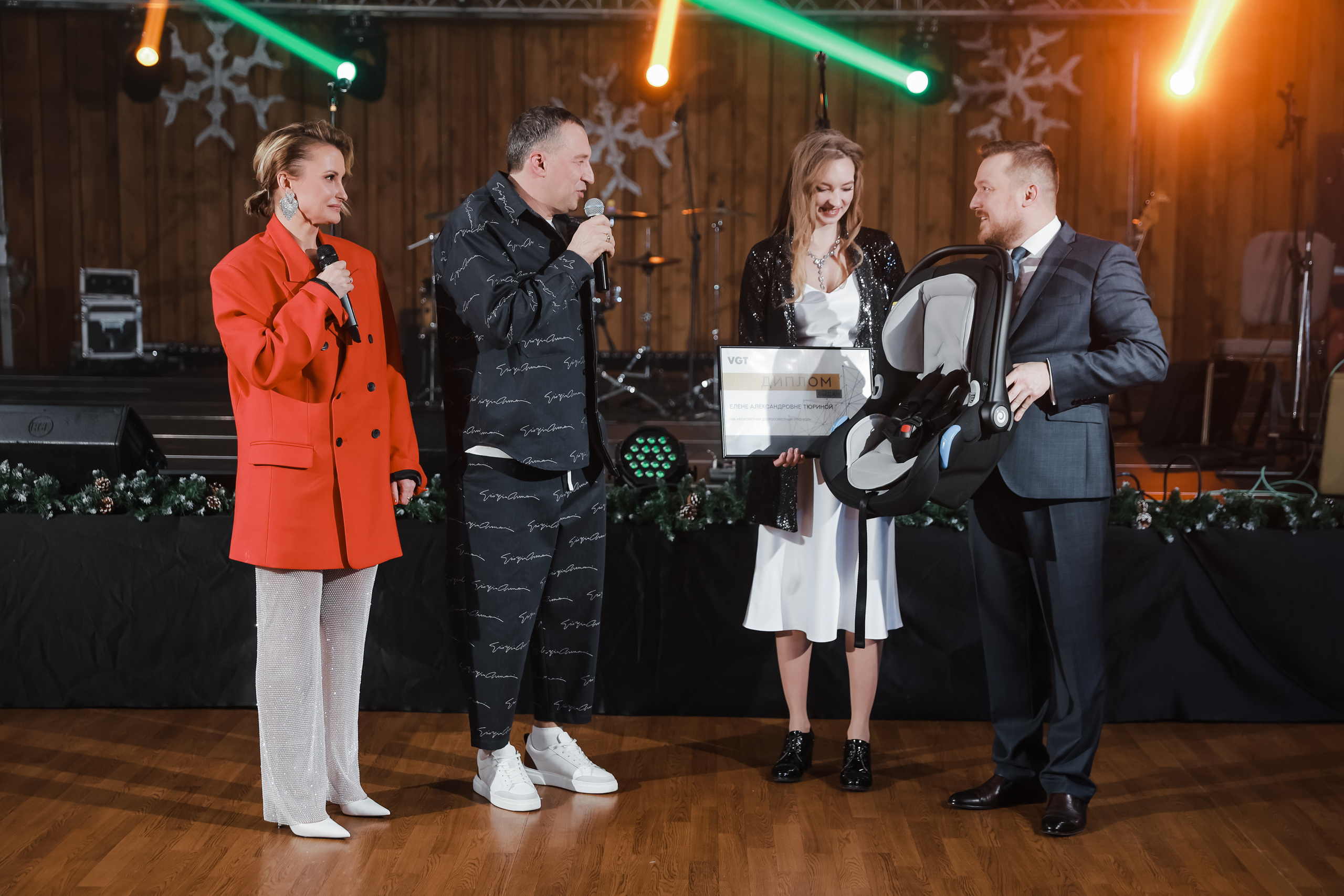 Корпоратив компании «ВторГазТруба» 24 декабря 2021 года. Ведущий на свадьбу, корпоратив и юбилей в Москве Сергей Рябинин