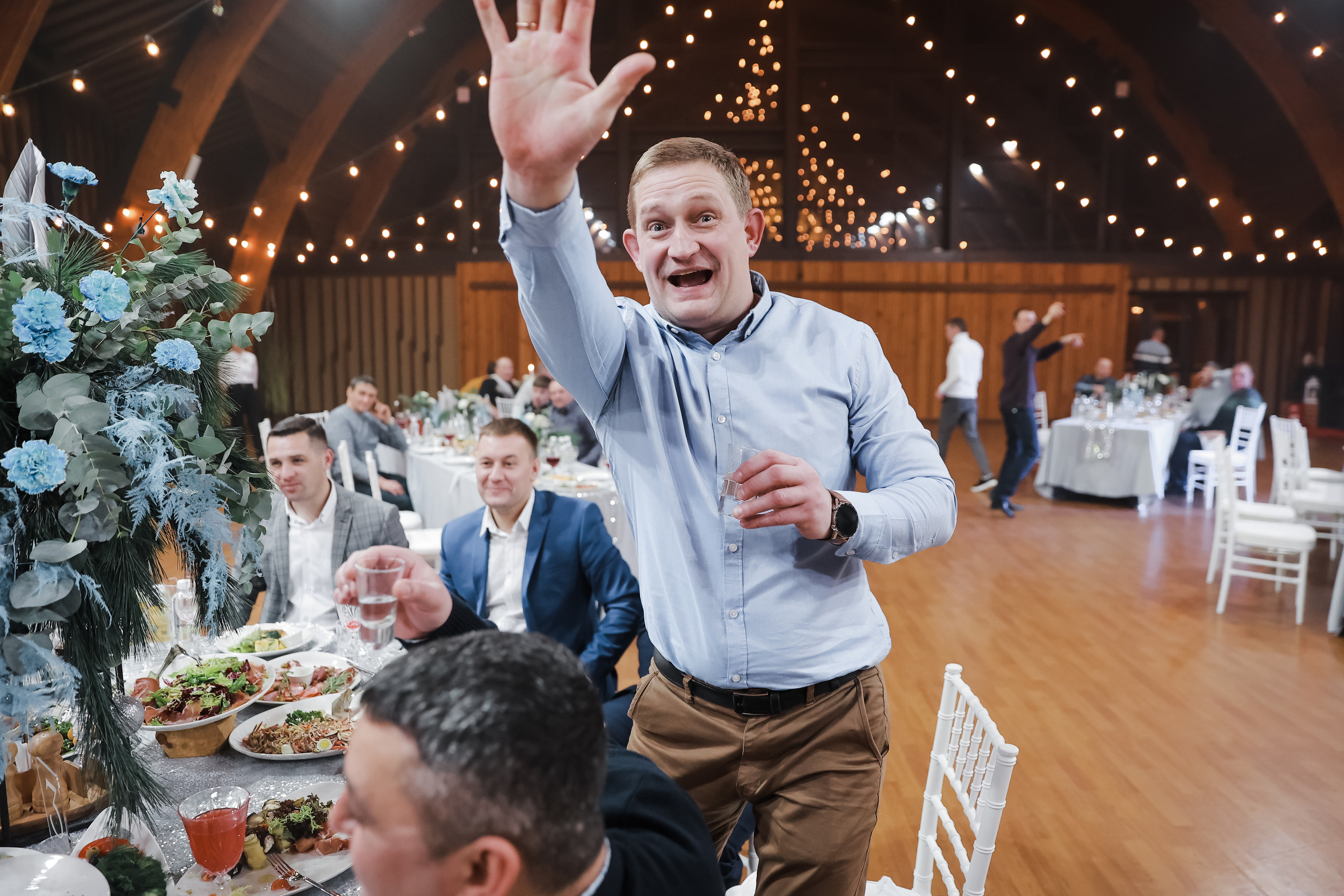 Корпоратив компании «ВторГазТруба» 24 декабря 2021 года. Ведущий на свадьбу, корпоратив и юбилей в Москве Сергей Рябинин