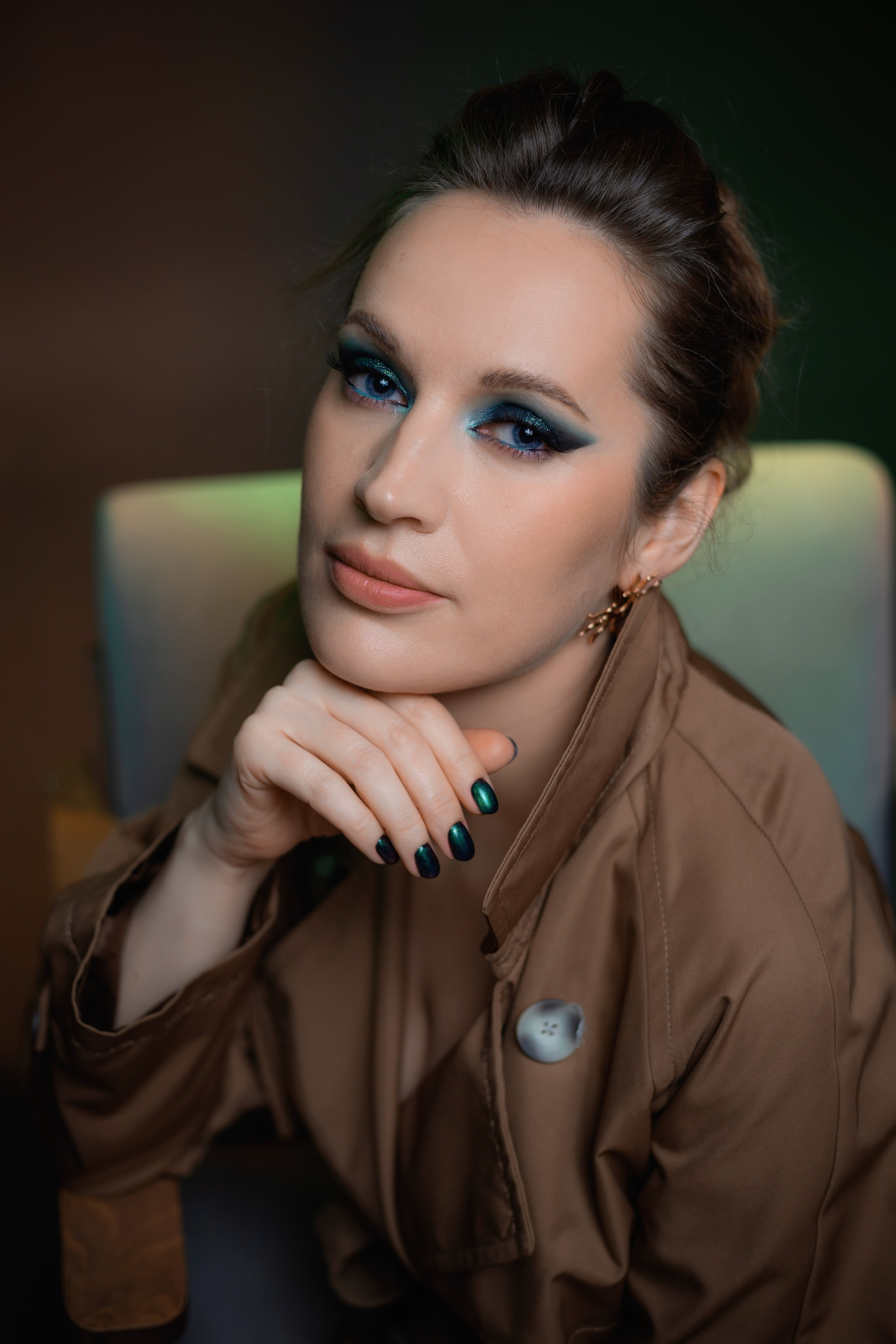 Два образа за одну студийную съемку в Санкт-Петербурге. Портретные фотосессии, контент-съемки, репортаж