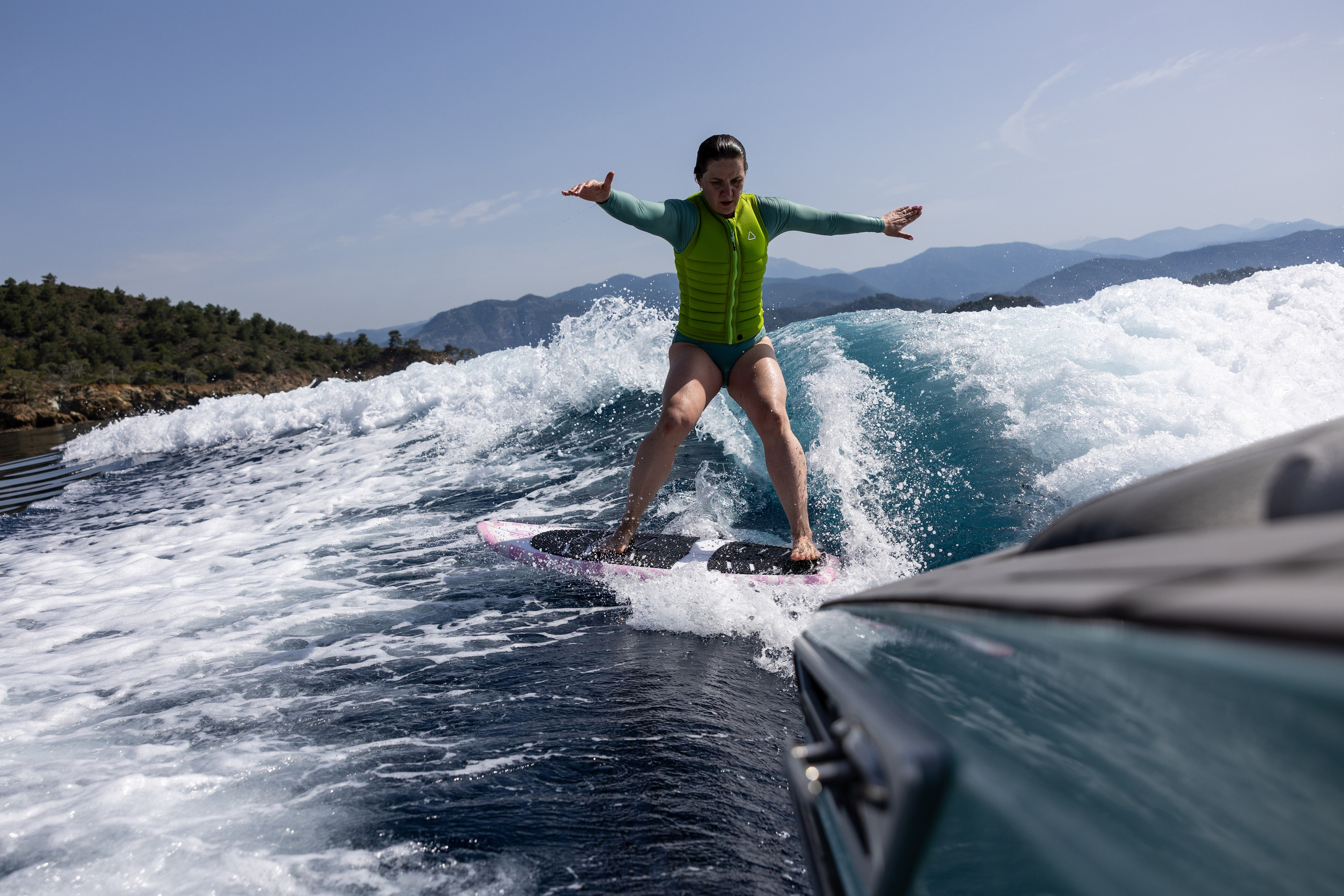 Wake Surfing. Лайфстайл Фотограф и Профессиональный Водный Фотограф в Москве