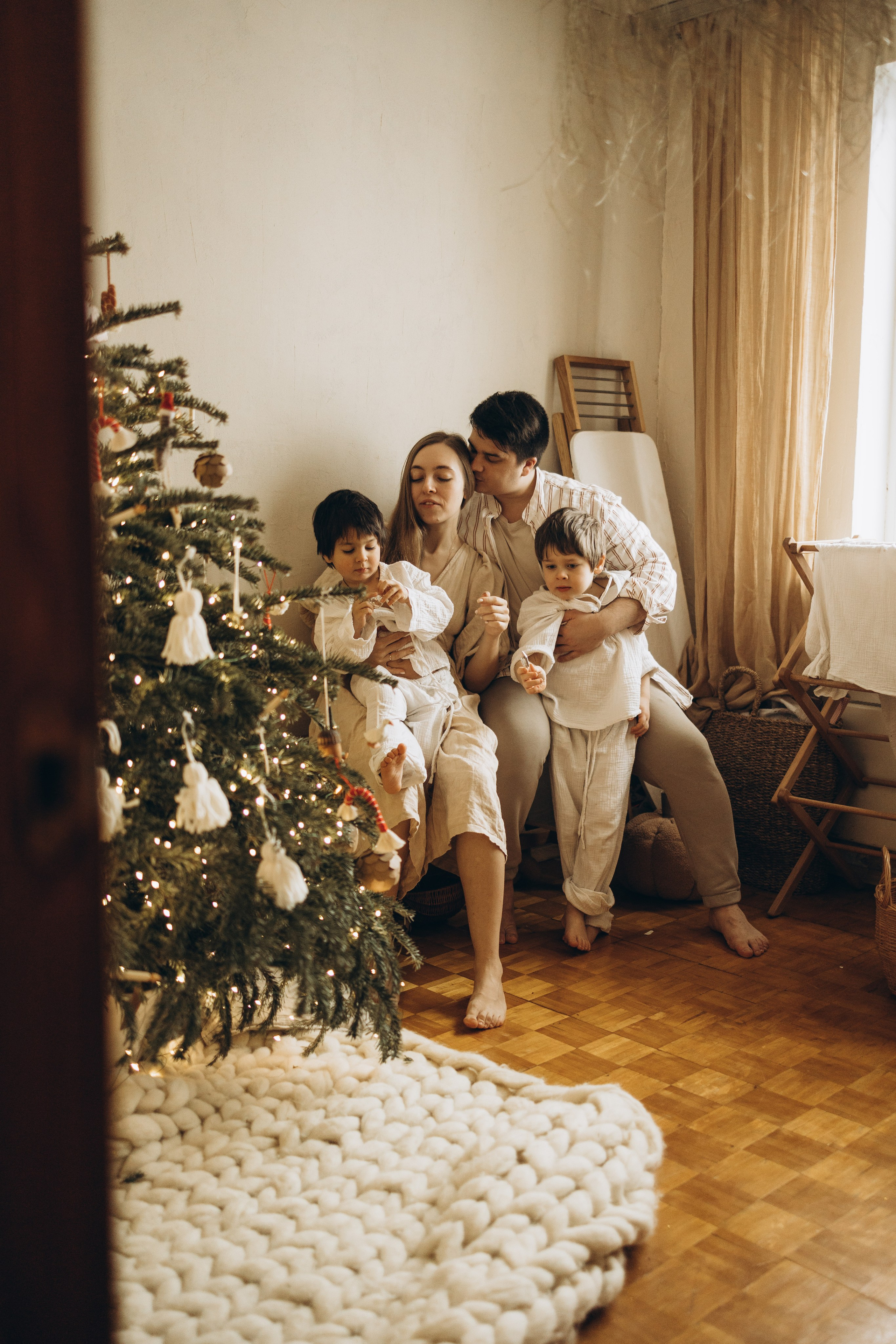Оля, Саша, Елисей и Демид. Семейный фотограф в Москве Виктория Ястребинская