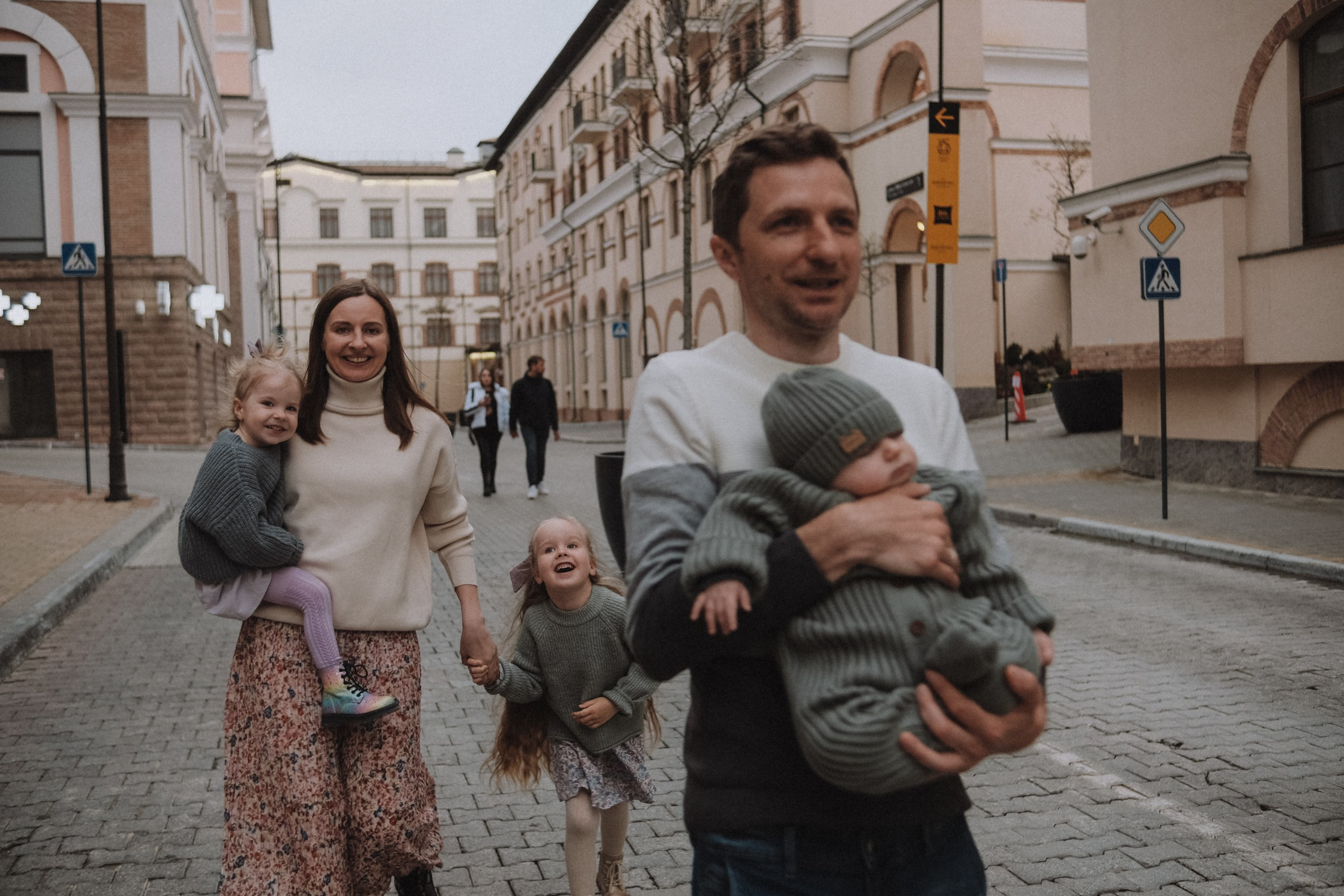Семья Есении и Эмилии. Семейный фотограф Москва