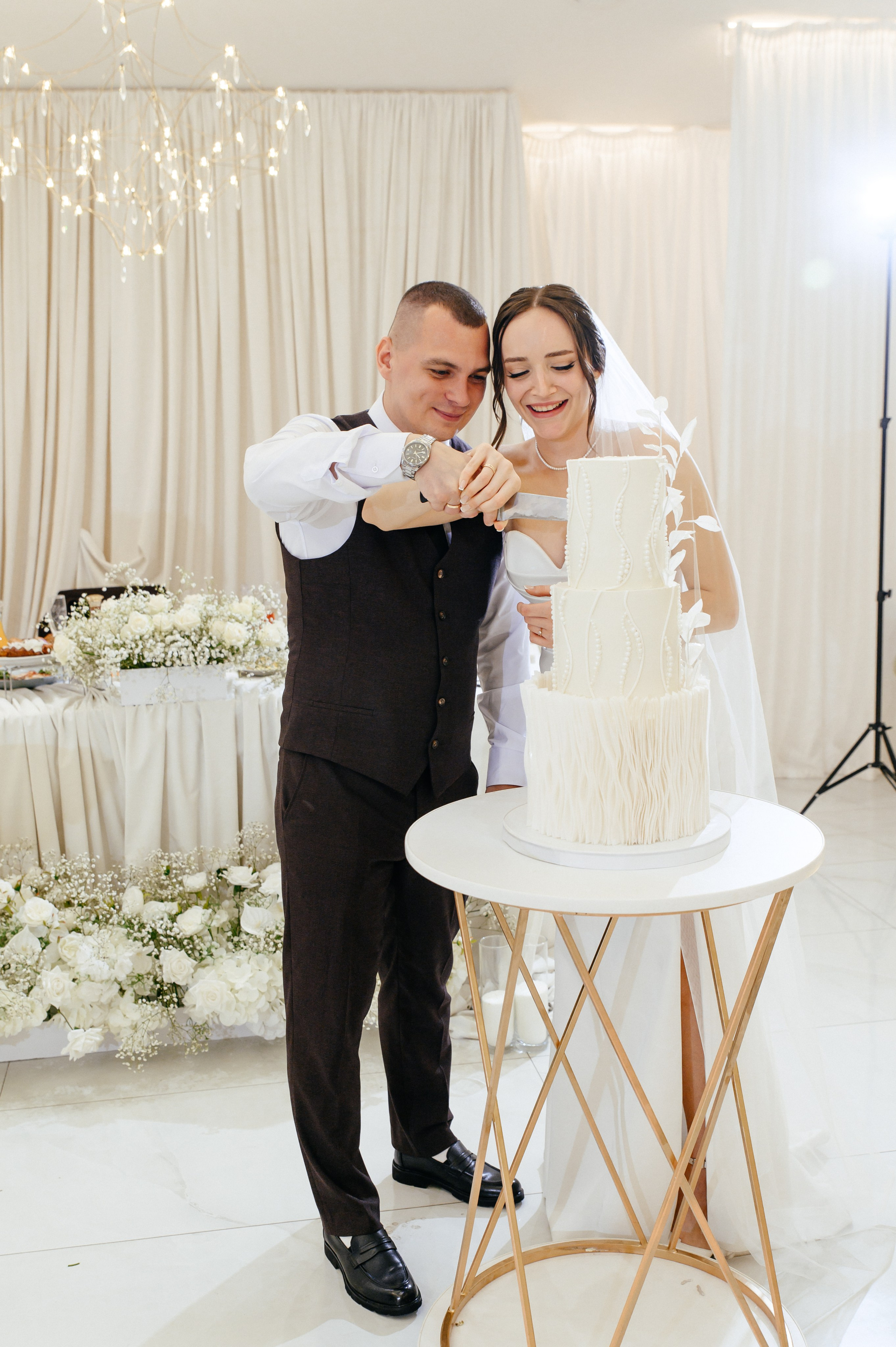 Свадебная фотосъёмка банкета 