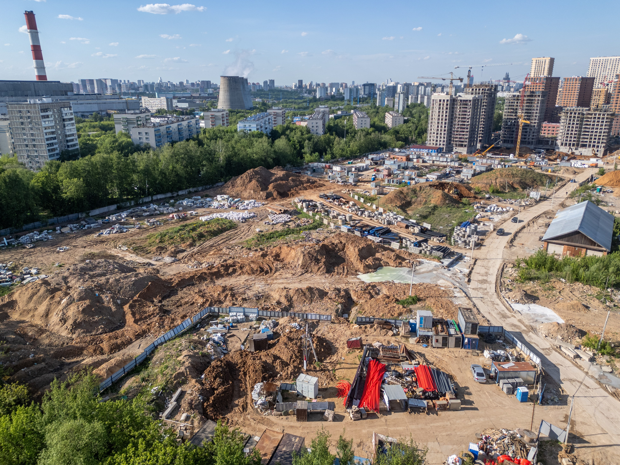 Aerial shoots in architecture. Professional photographer Alexey Nikitin in Moscow