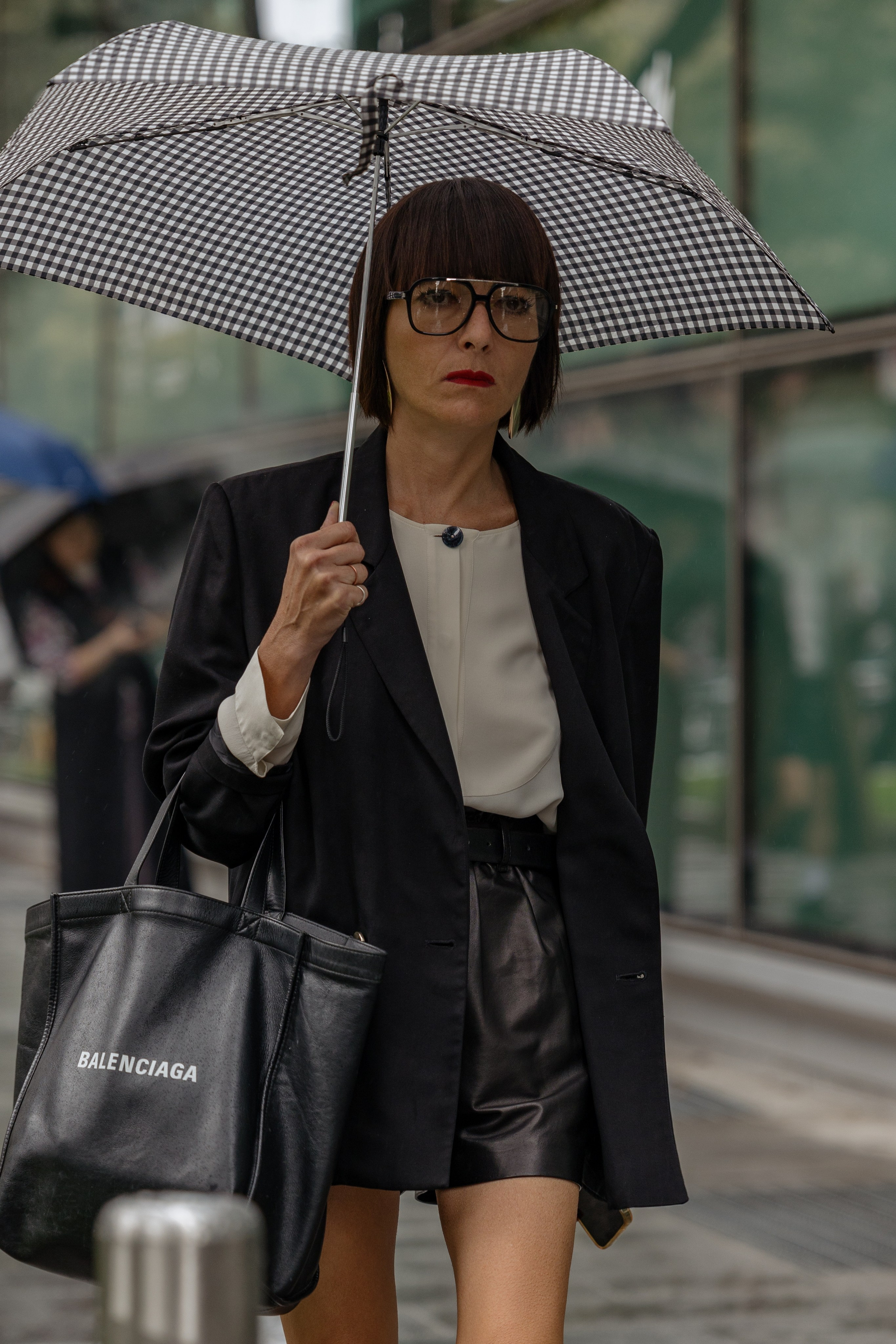 MFW SPRING/SUMMER 2024 EMPORIO ARMANI. Photographer in Milan Ivan Goncharov