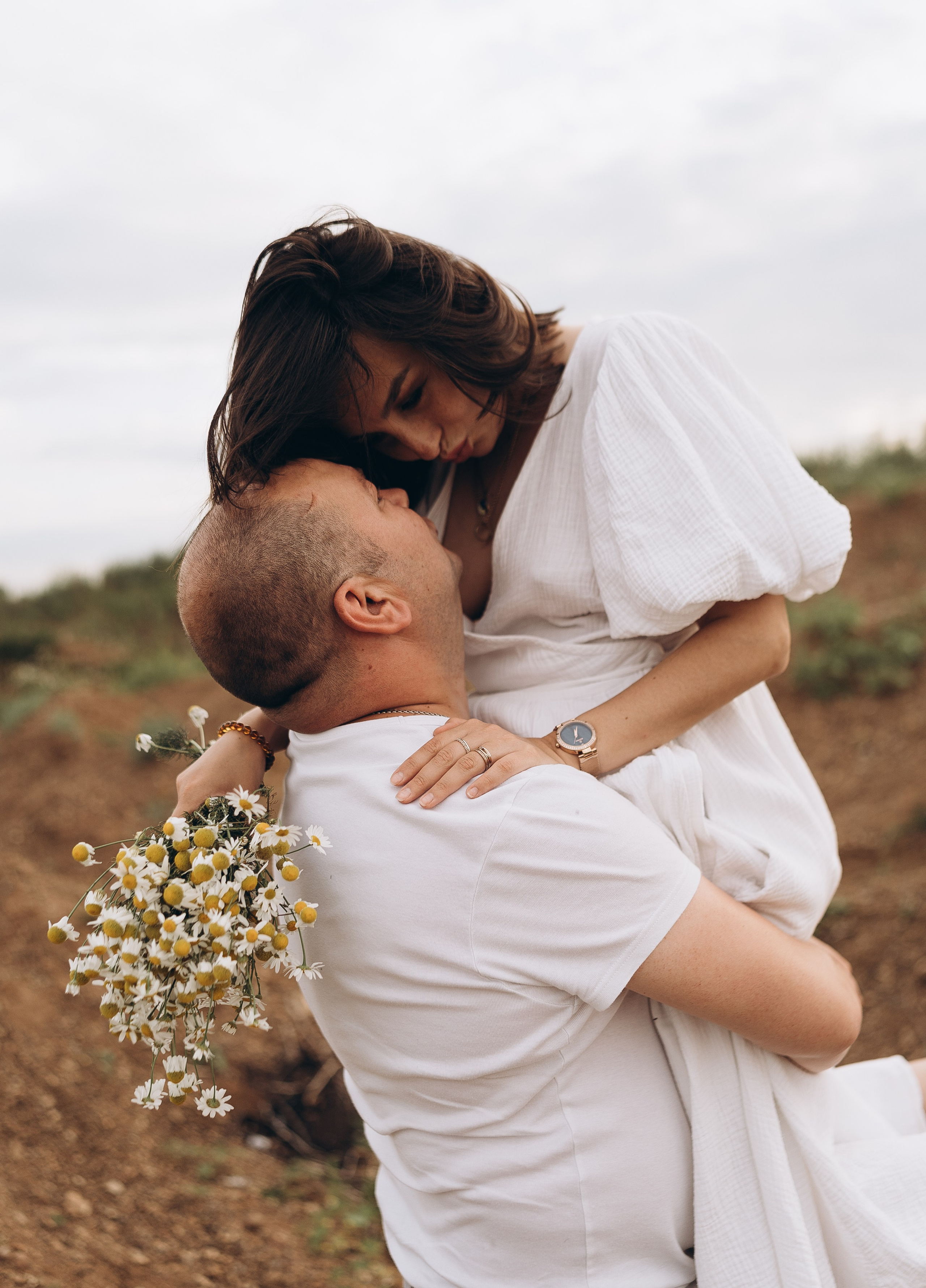 Лето. Ромашки. Семья. Семейный и домашний фотограф в Уфе Ирина Гарасюта