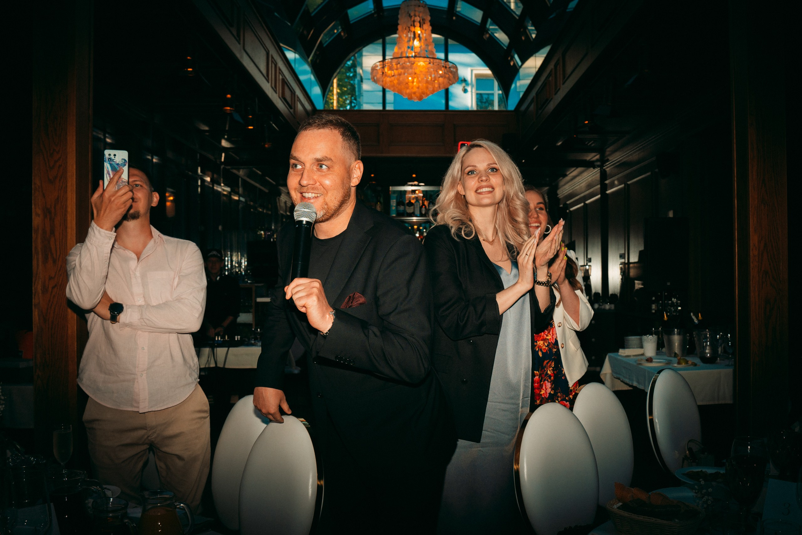 Банкетная съёмка для Алёны и Сергея. Портретный фотограф в Санкт-Петербурге Навардаускас Дмитрий