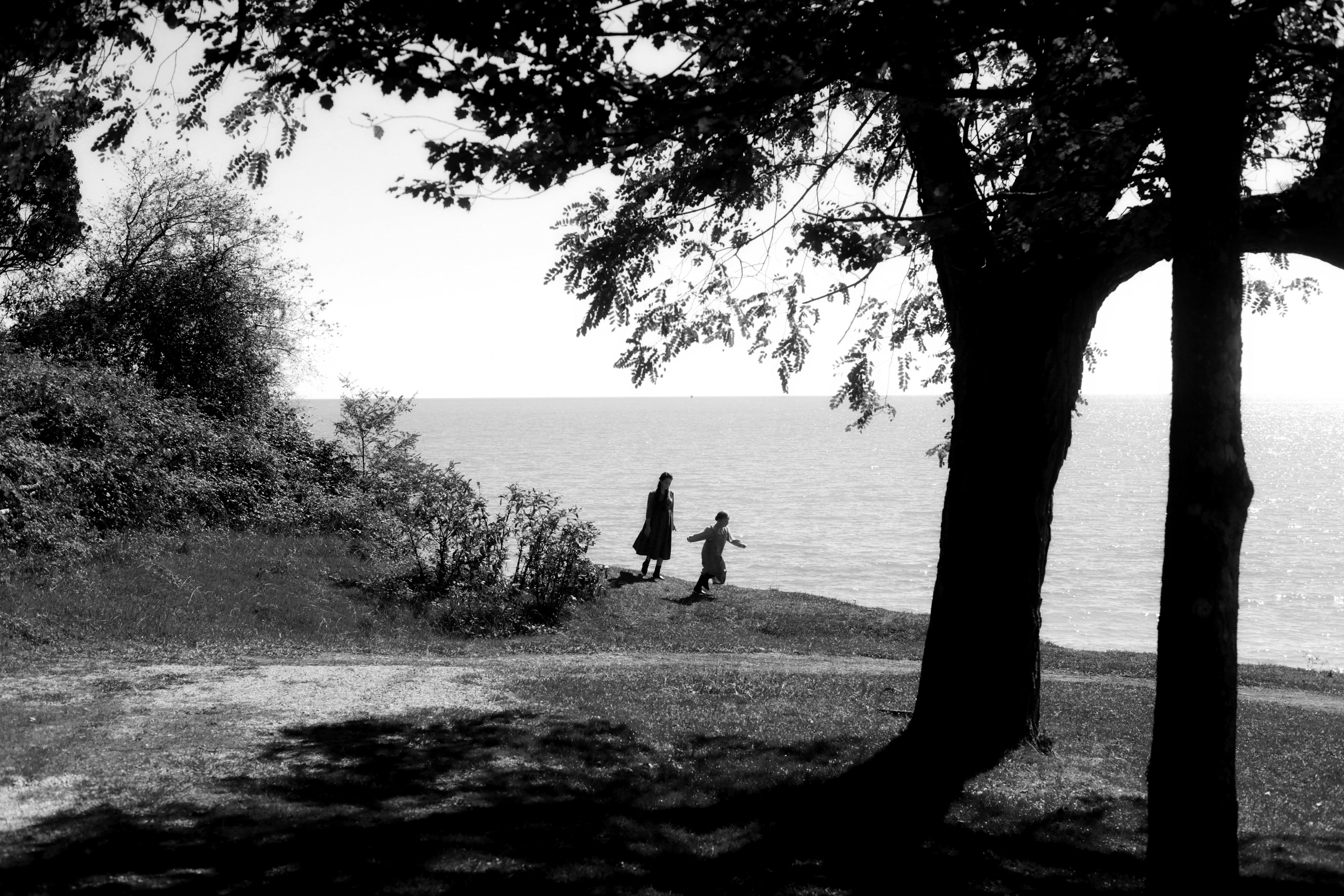 Кинематографическая съемка. Старик и дети. Ekaterina Beridze