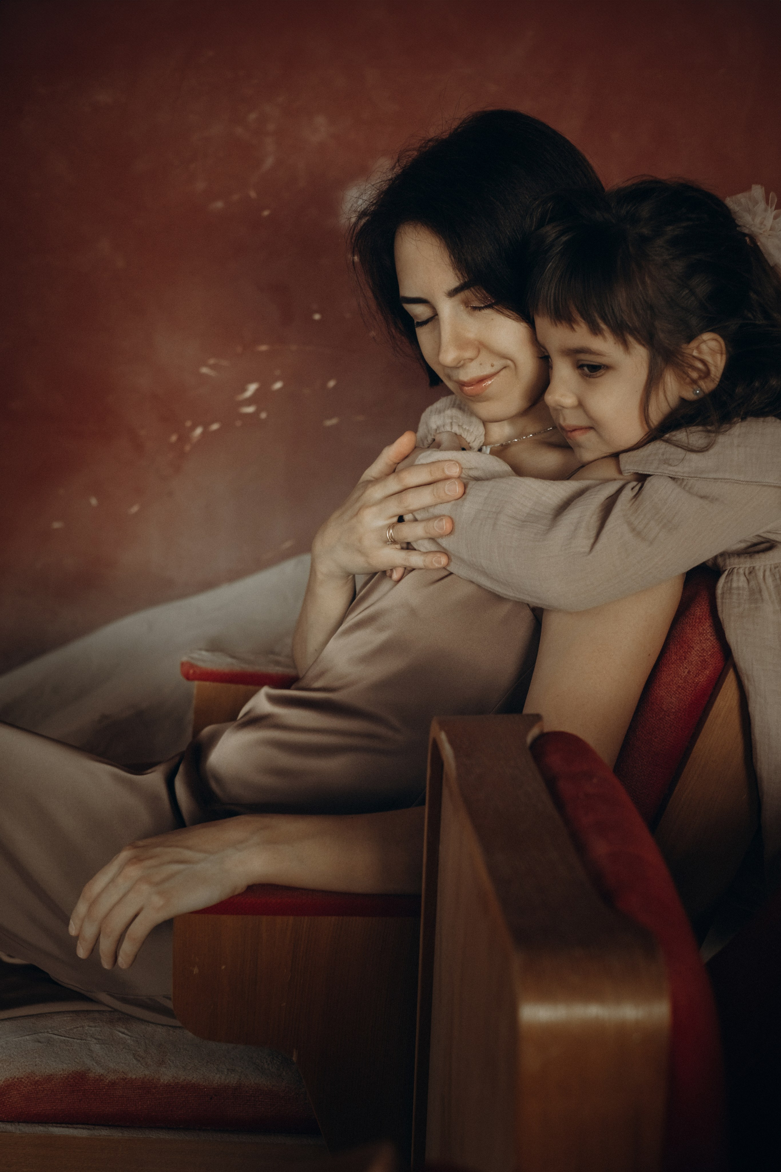 Семейная фотосессия в студии. Семейный и детский фотограф в Санкт-Петербурге