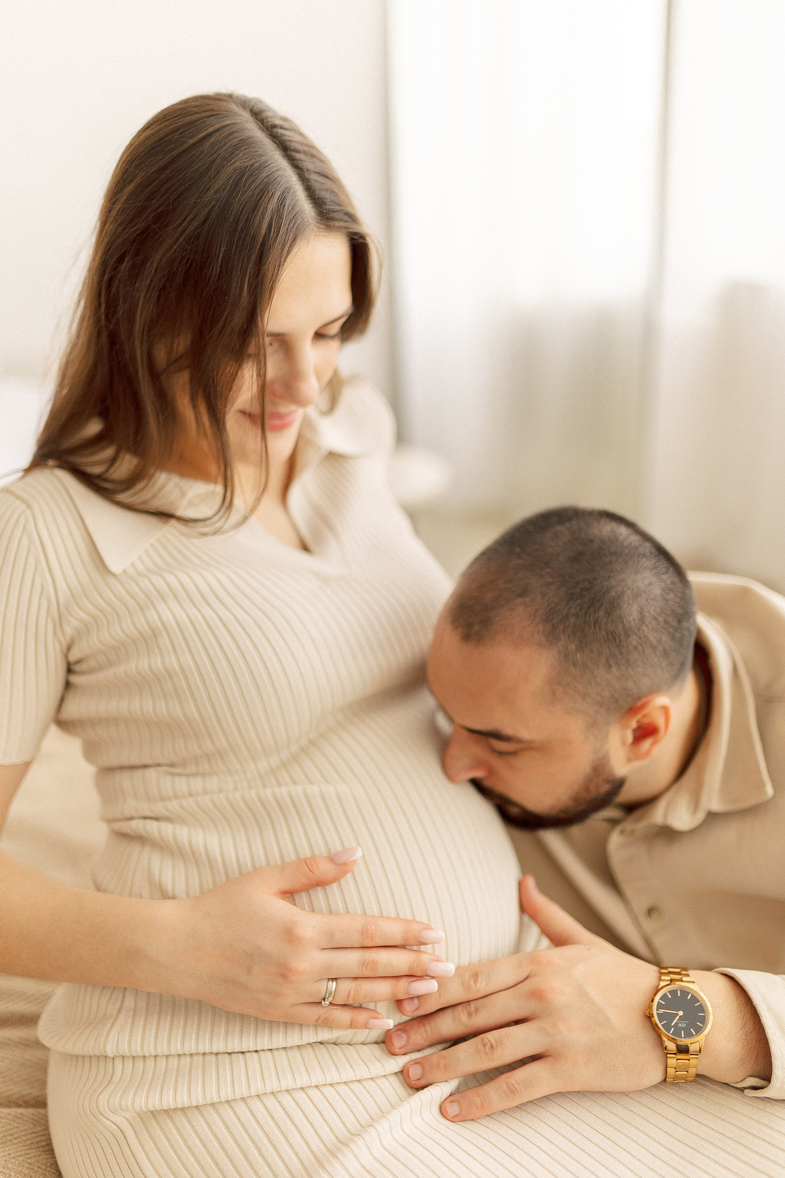 Ожидание чуда. Семейный фотограф в Москве Анна Пожарская