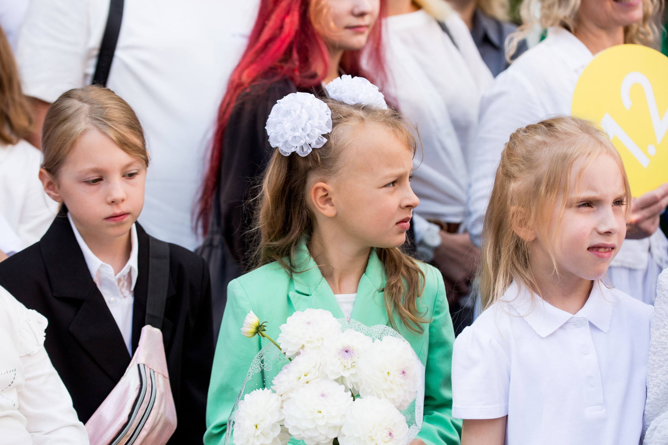 Репортаж 1 сентября Линейка. Семейный и детский фотограф в Ярославле