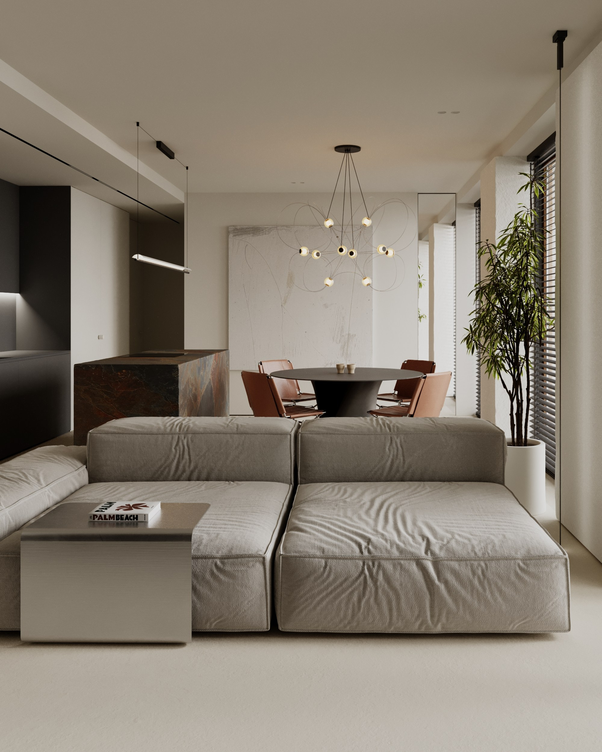 GOR'KY PARK /89 sq m /24'. Интерьерное ателье numéro а
