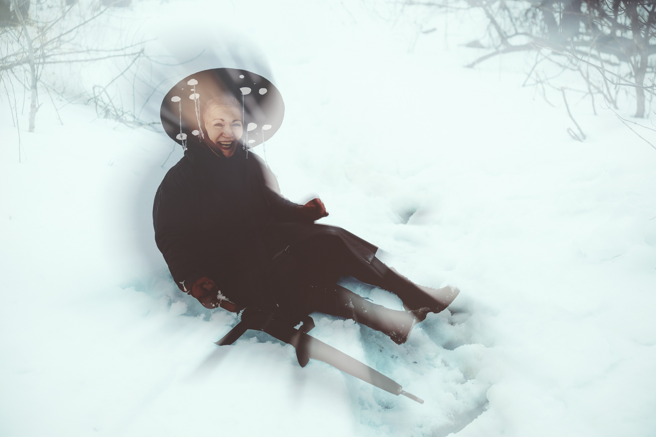 Когда стихают все голоса, слышно только одно: зов пути, по которому она идёт. Портретный и свадебный фотограф Москва Лучин Сергей