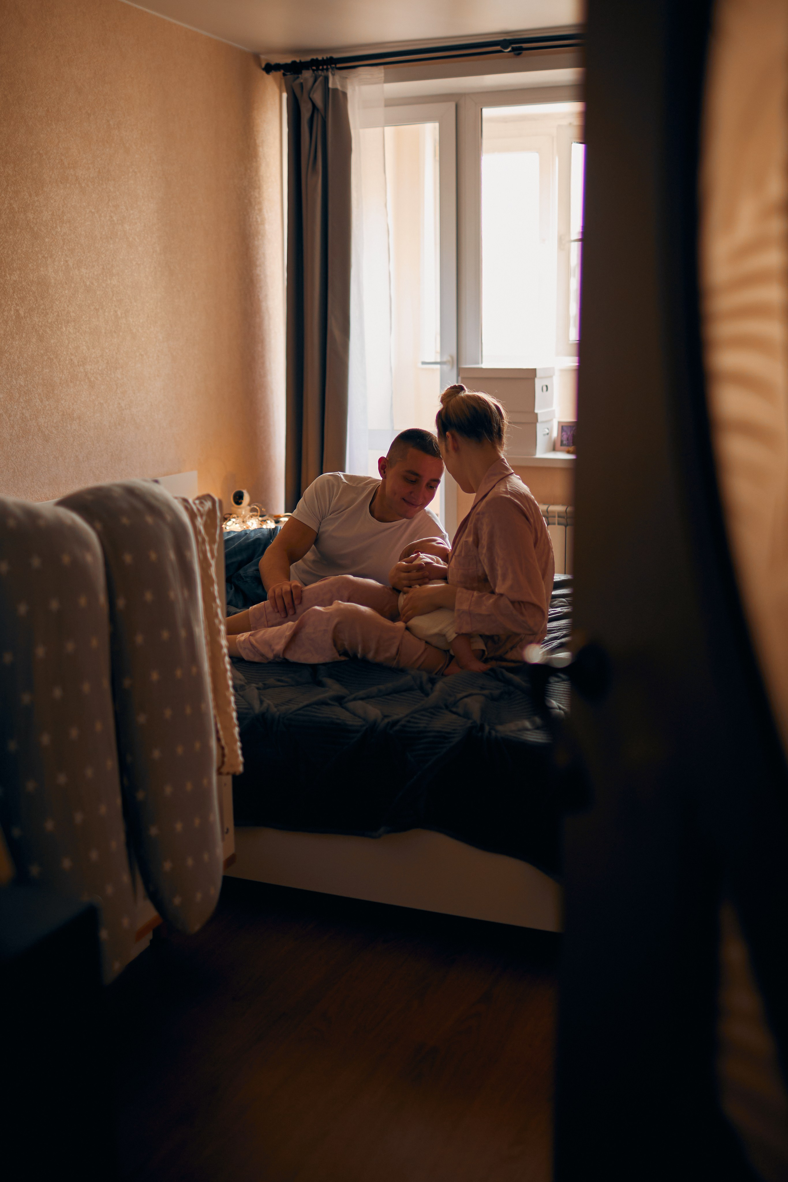 Домашняя съемка с малышом. Фотограф Москва|Ясенево Яна Новокрещенных